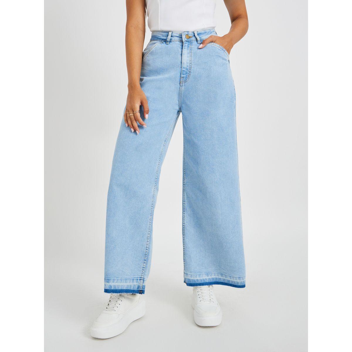 Styli Mid Rise Light Wash Wide Leg Jeans-women-clothing-bottoms-jeans-image-2
