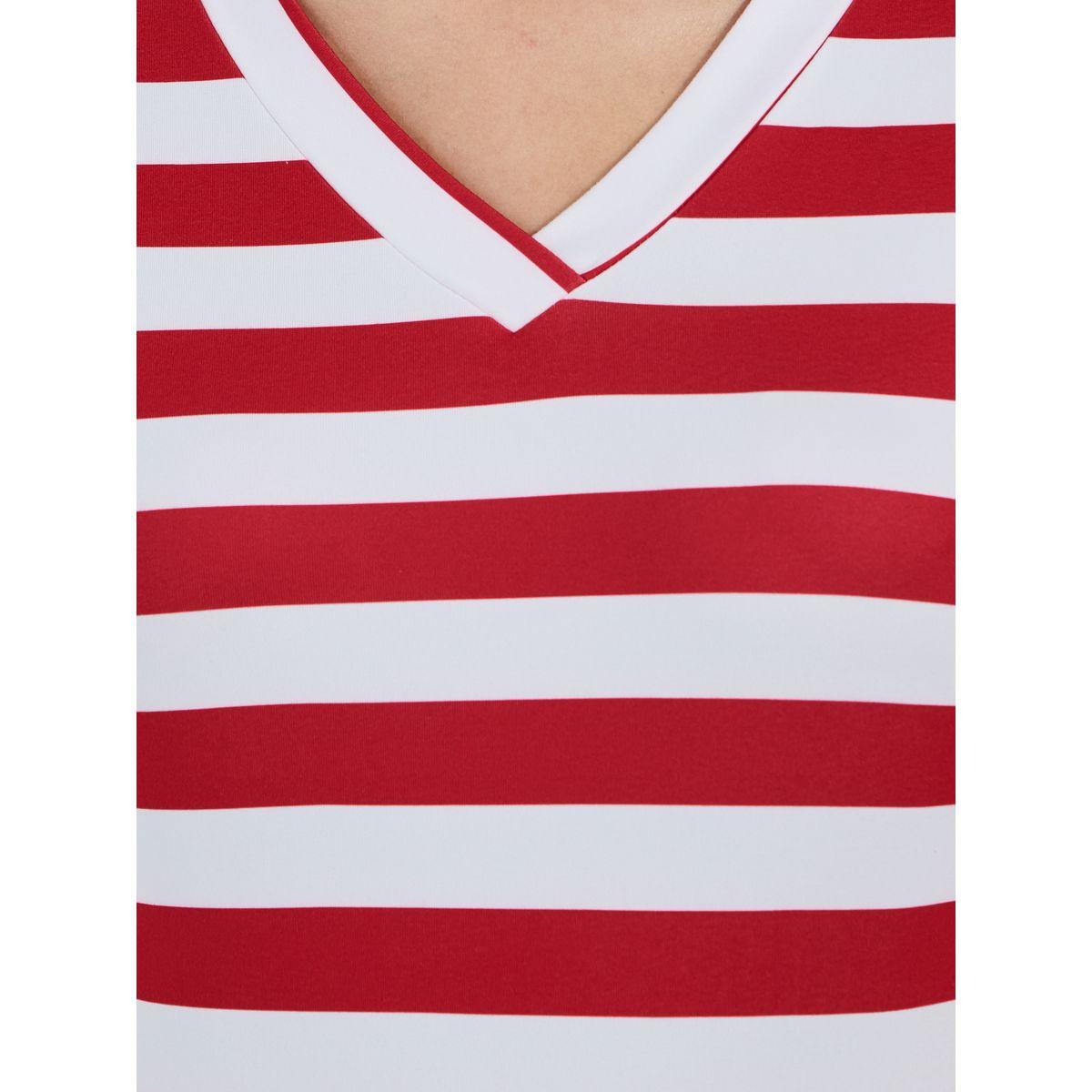 فستان ميدي مخطط بنمط سويتر مع أكمام طويلة-women-clothing-dresses-image-3