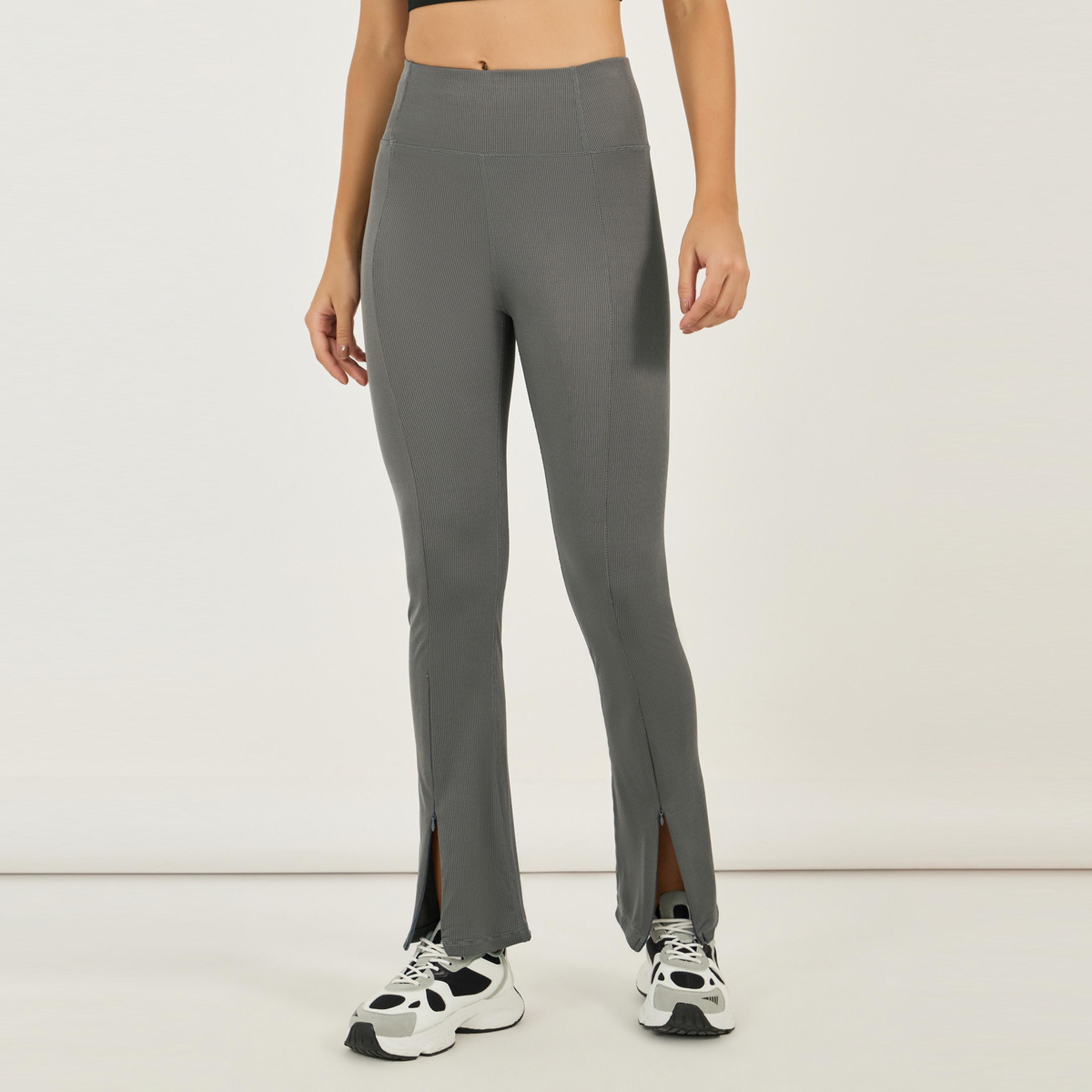 ستايلي - بنطال رياضي واسع بحزام خصر عريض وسحاب عند الكاحل-women-clothing-sportswearandactivewear-bottoms-image-1