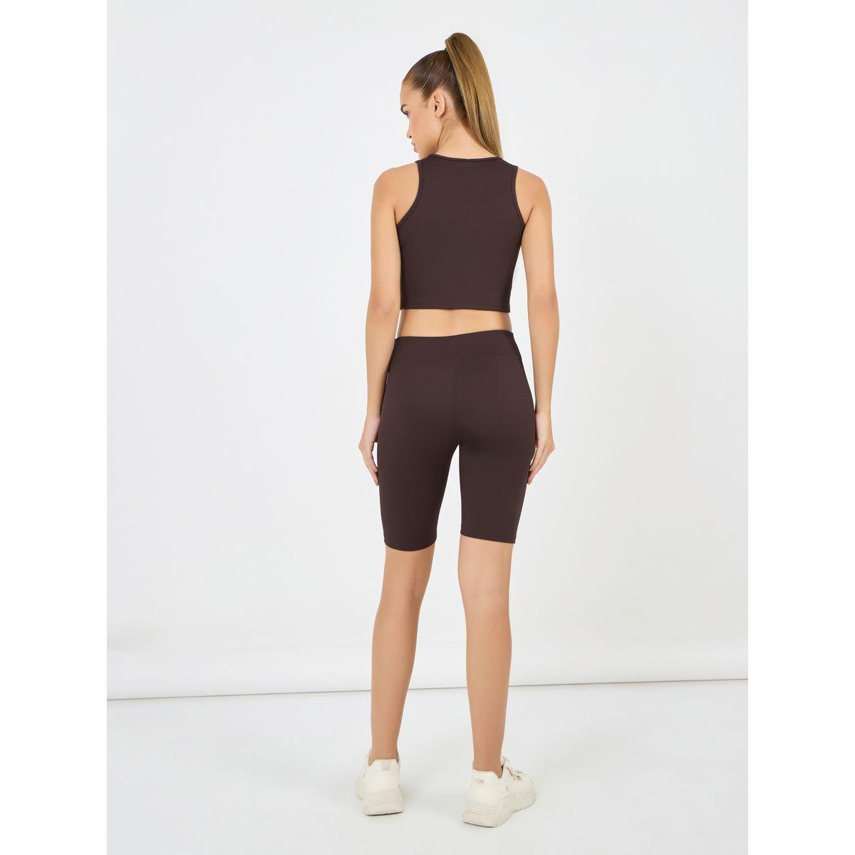 Styli Active Textured Tank & Cycling Shorts Set-women-clothing-sportswearandactivewear-trackpantsandtracksuits-image-4