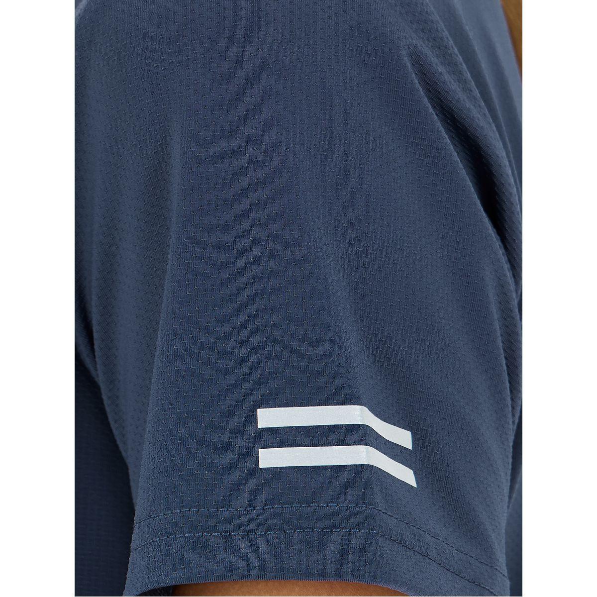 بلوزة بأشرطة عاكسة للضوء مع كتابة وأكمام قصيرة-men-clothing-sportswearandactivewear-tshirtsandpolos-image-3