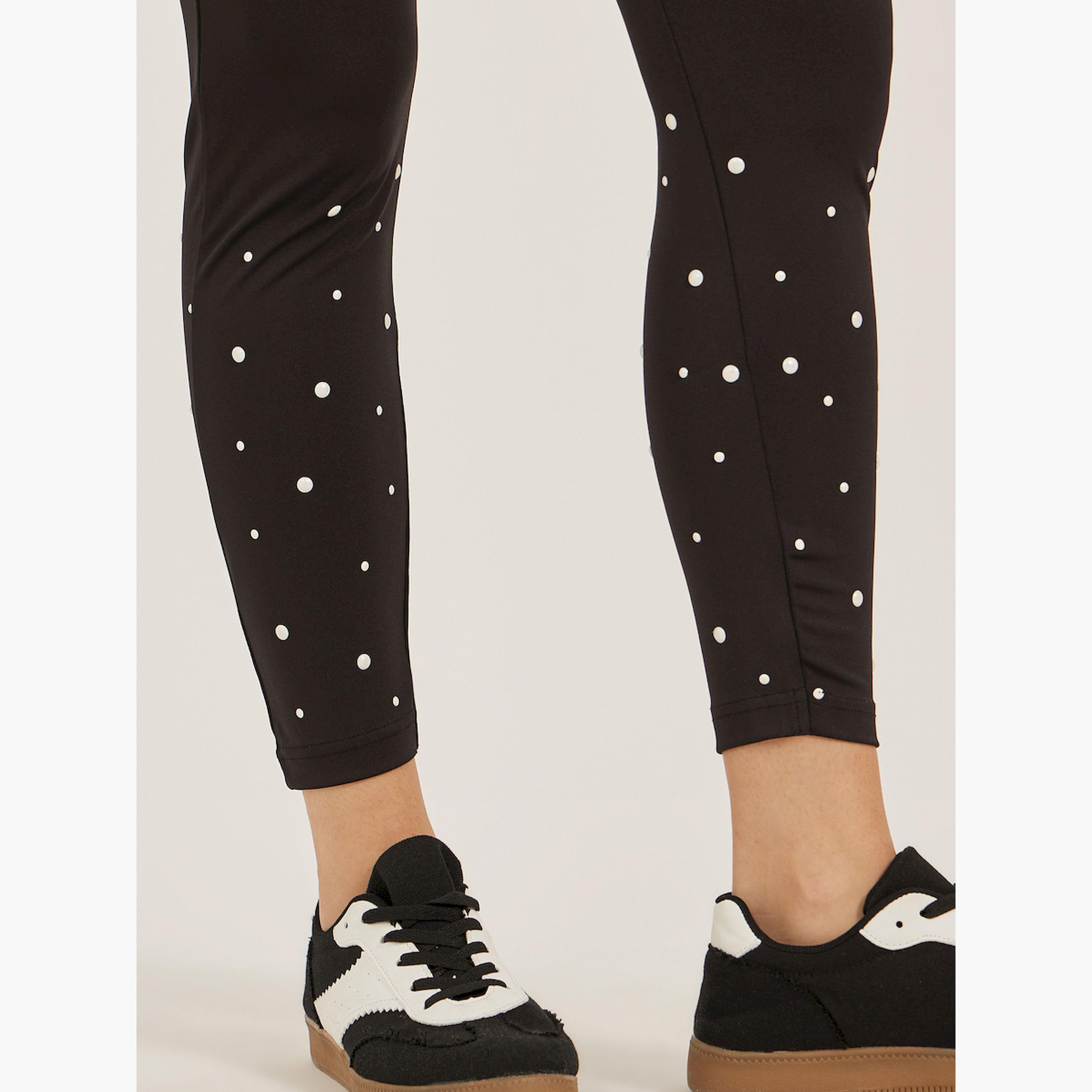 ستايلي - ليقنز ضيق بطول الكاحل بحاشية مرصعة-women-clothing-sportswearandactivewear-bottoms-image-3