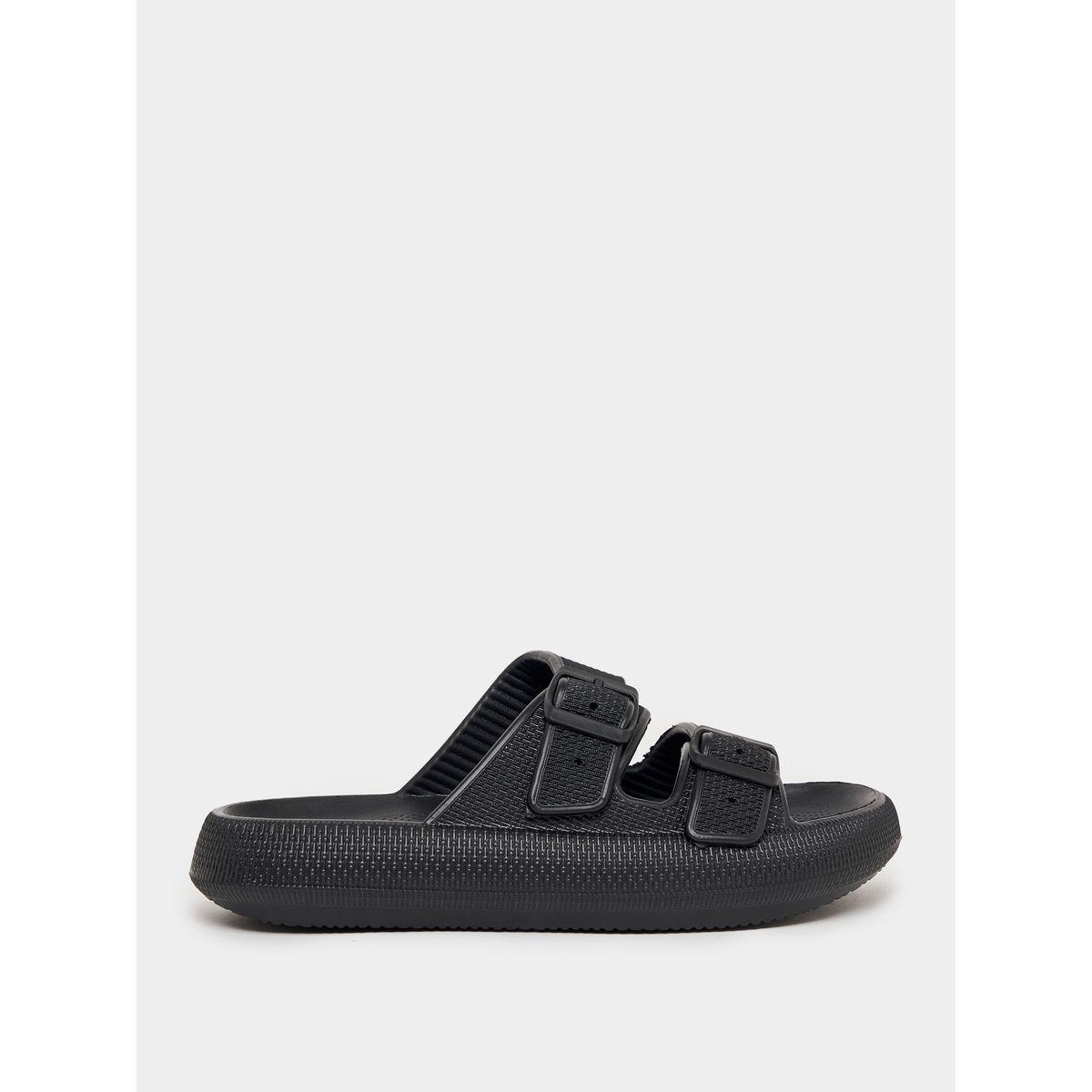 Styli Double Band Buckled Strap Slides-men-shoes-flipflopsandslides-image-1