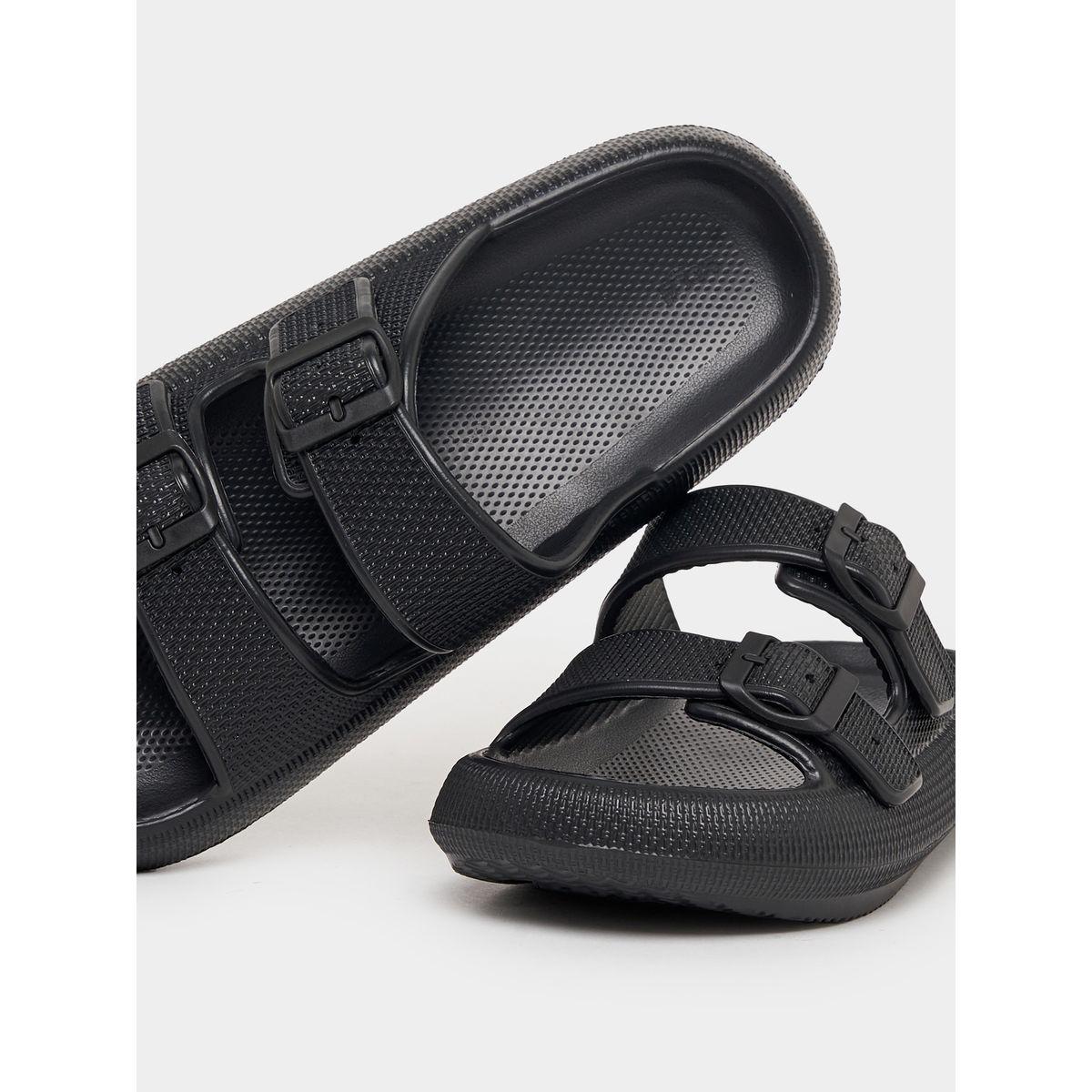 Styli Double Band Buckled Strap Slides-men-shoes-flipflopsandslides-image-3