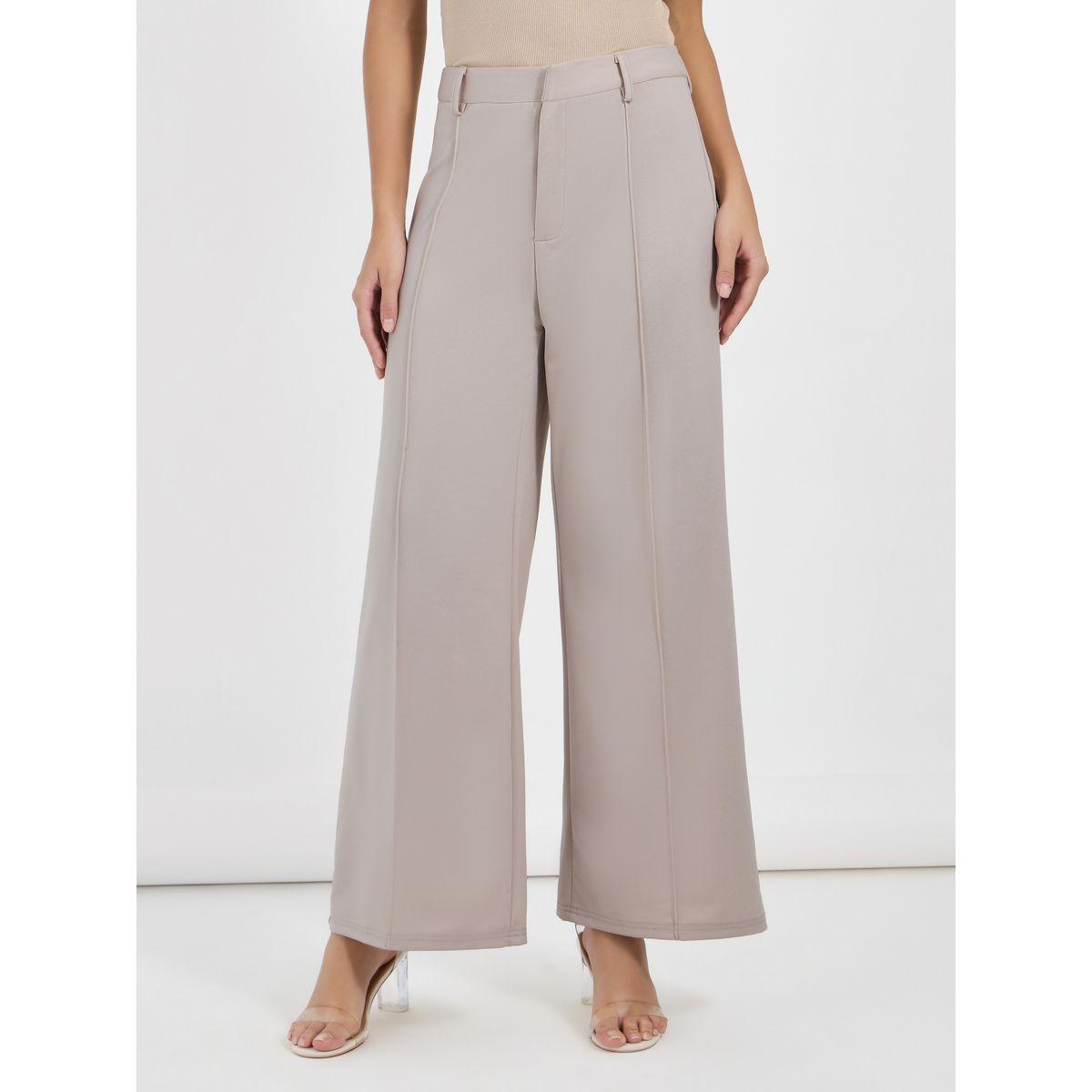 Styli Regular Fit Short Length Blazer & Wide Leg Tailored Pants Co-Ords-women-clothing-coordsets-image-7