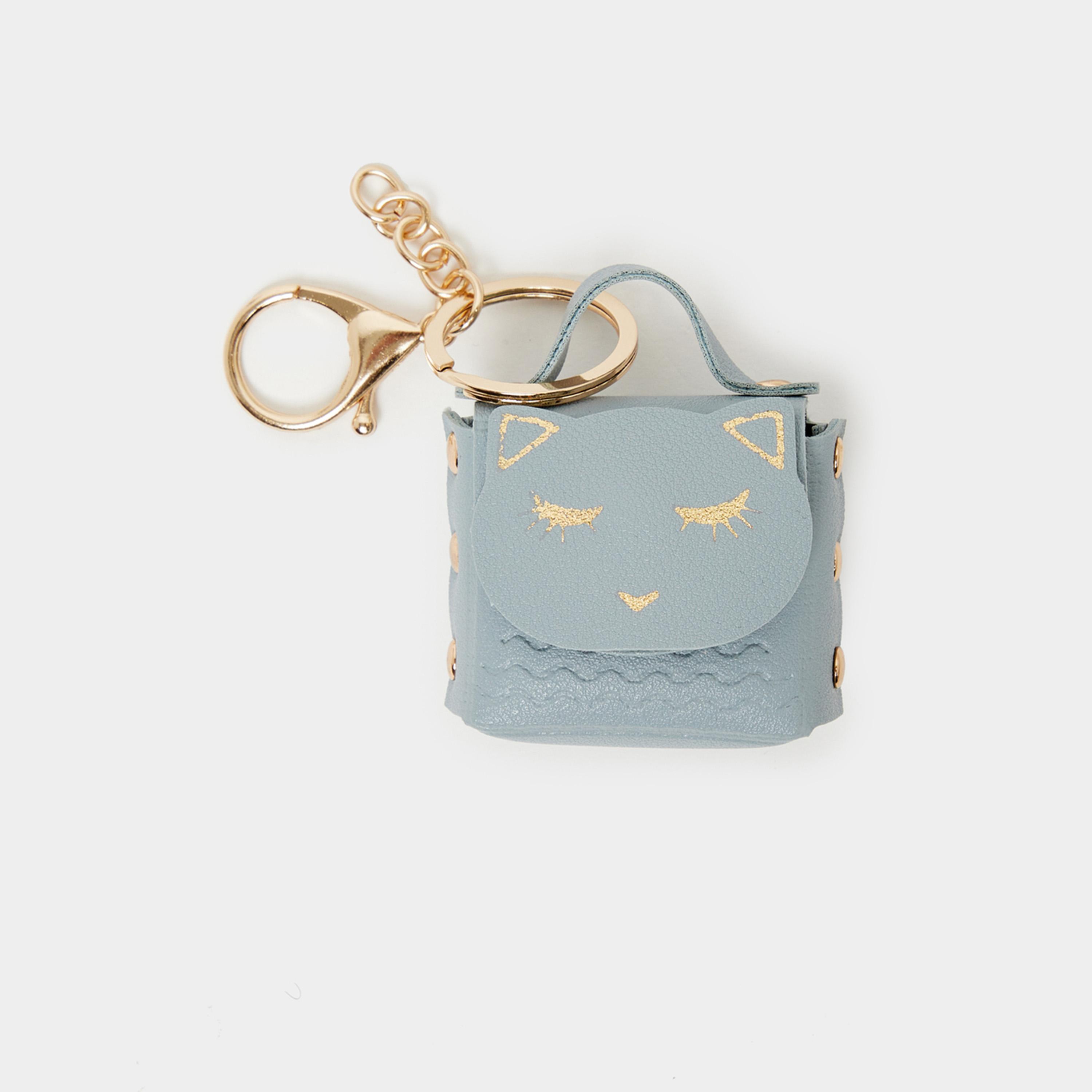 ستايلي - سلسلة مفاتيح محفظة نقود - قطة-women-bagsandwallets-wallets-image-1