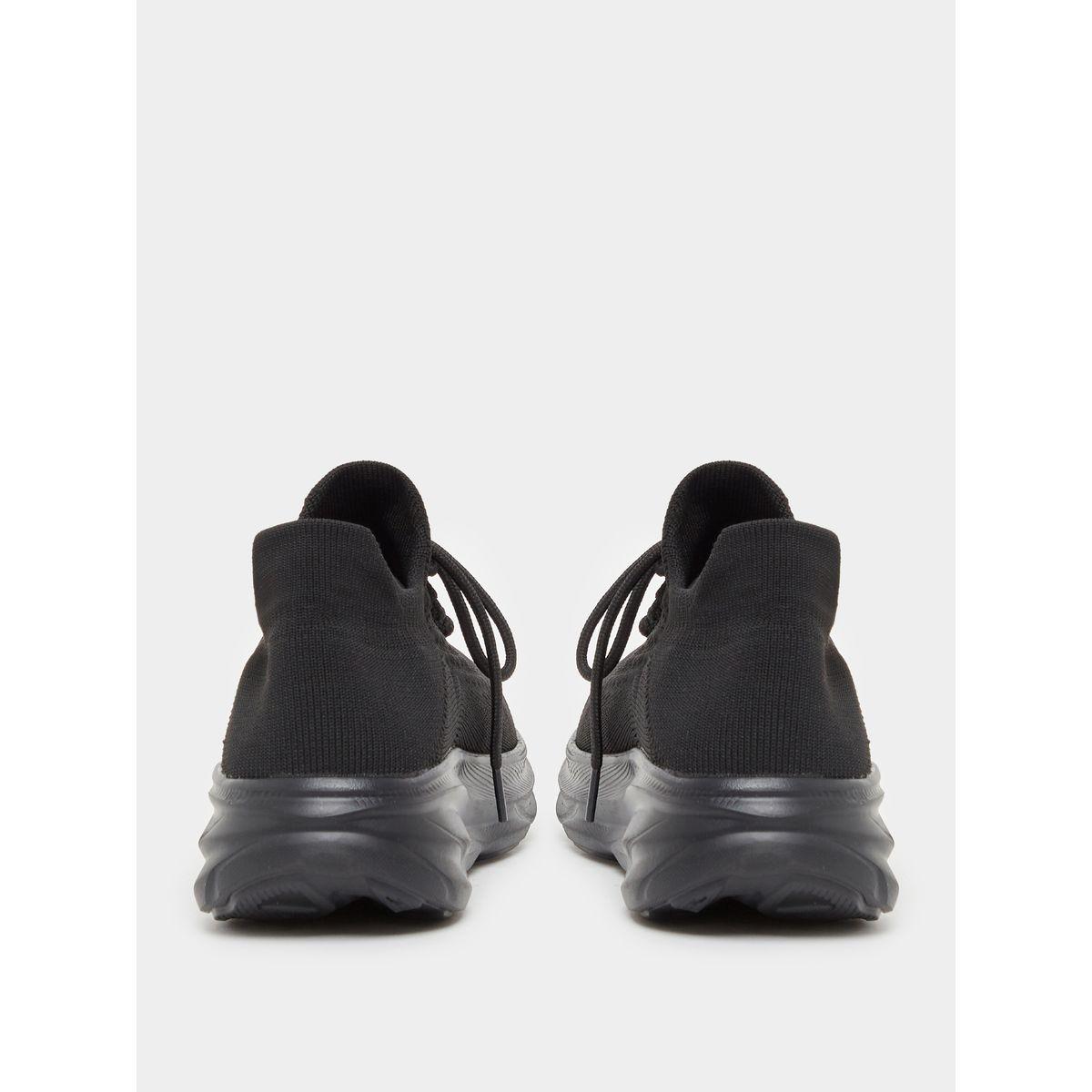 Styli Textured Lace-Up Sneakers-women-shoes-sneakers-image-5