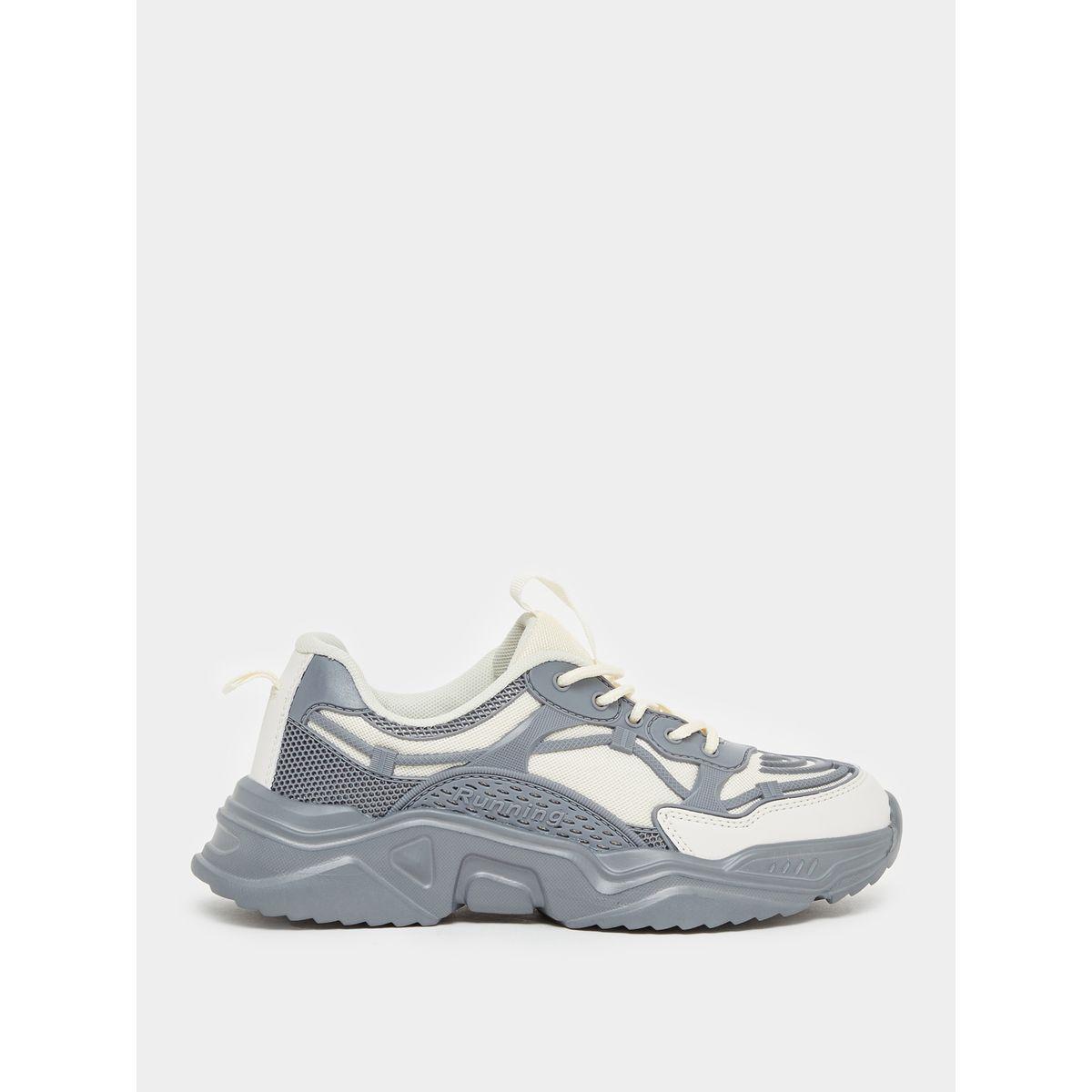 حذاء سنيكرز بنعل شانكي ورباط غلق-women-shoes-sneakers-image-2