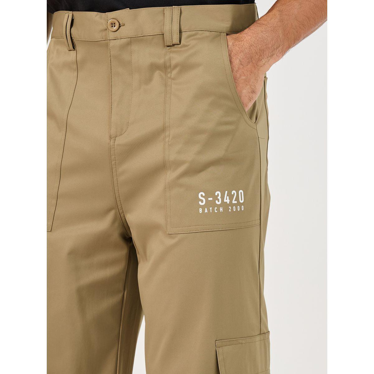 Wide Leg Paneled Cargo Pants with Print Detail-men-clothing-bottoms-trousersandchinos-trousers-image-3
