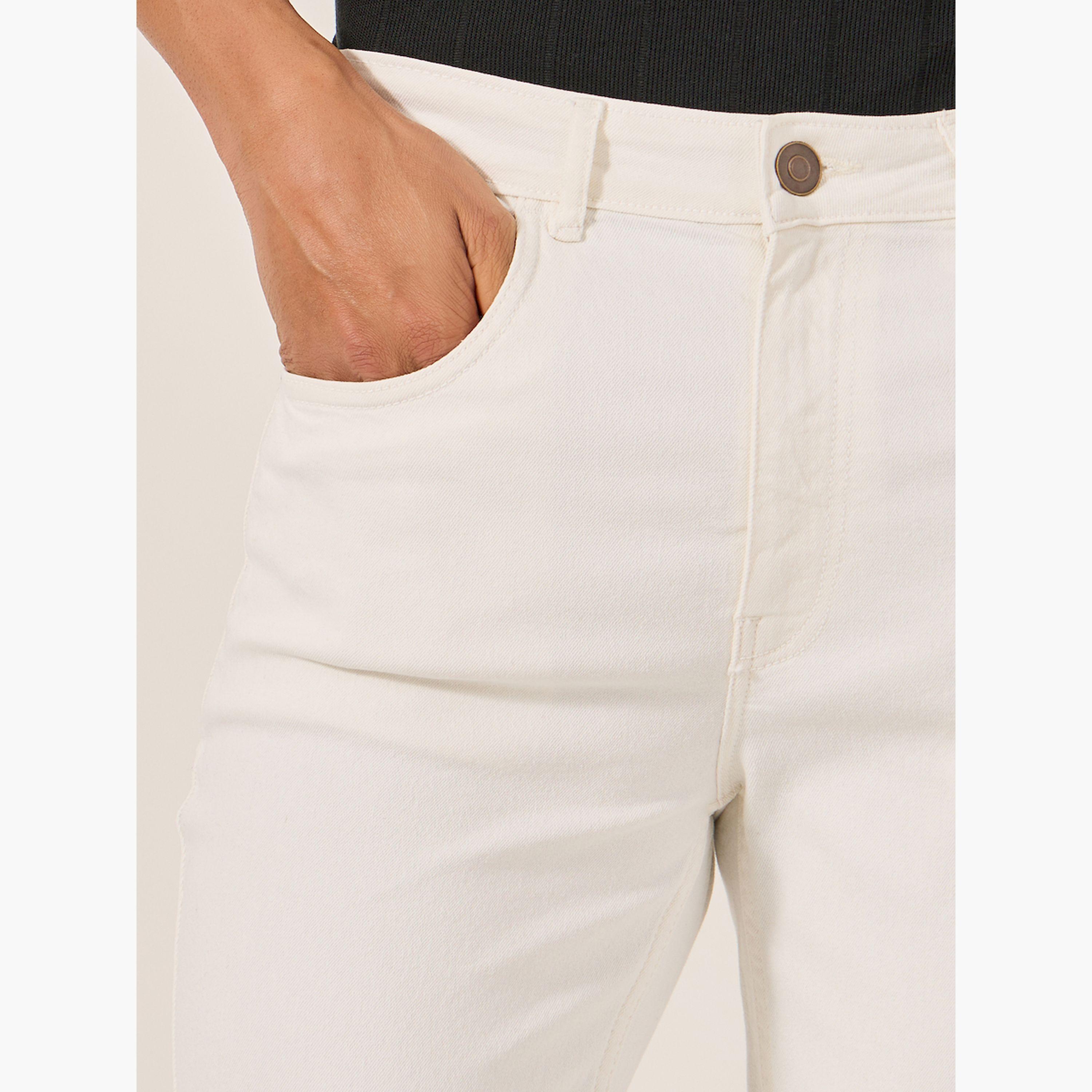 Styli Plain Five-Pocket Style Regular Fit Jeans-men-clothing-bottoms-jeans-image-3