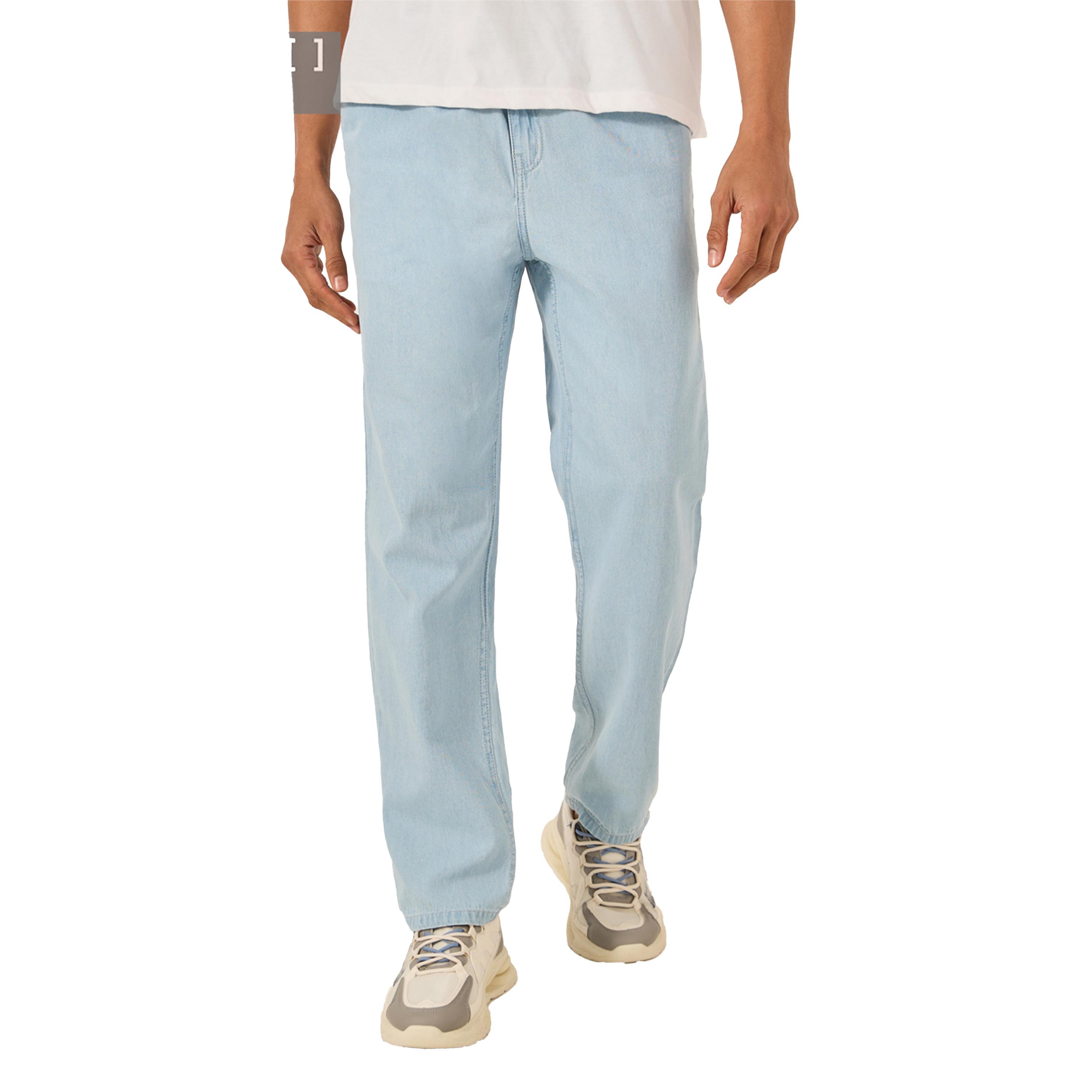Styli Mid Rise Relaxed Fit Jeans with Drawstring-men-clothing-bottoms-jeans-image-1