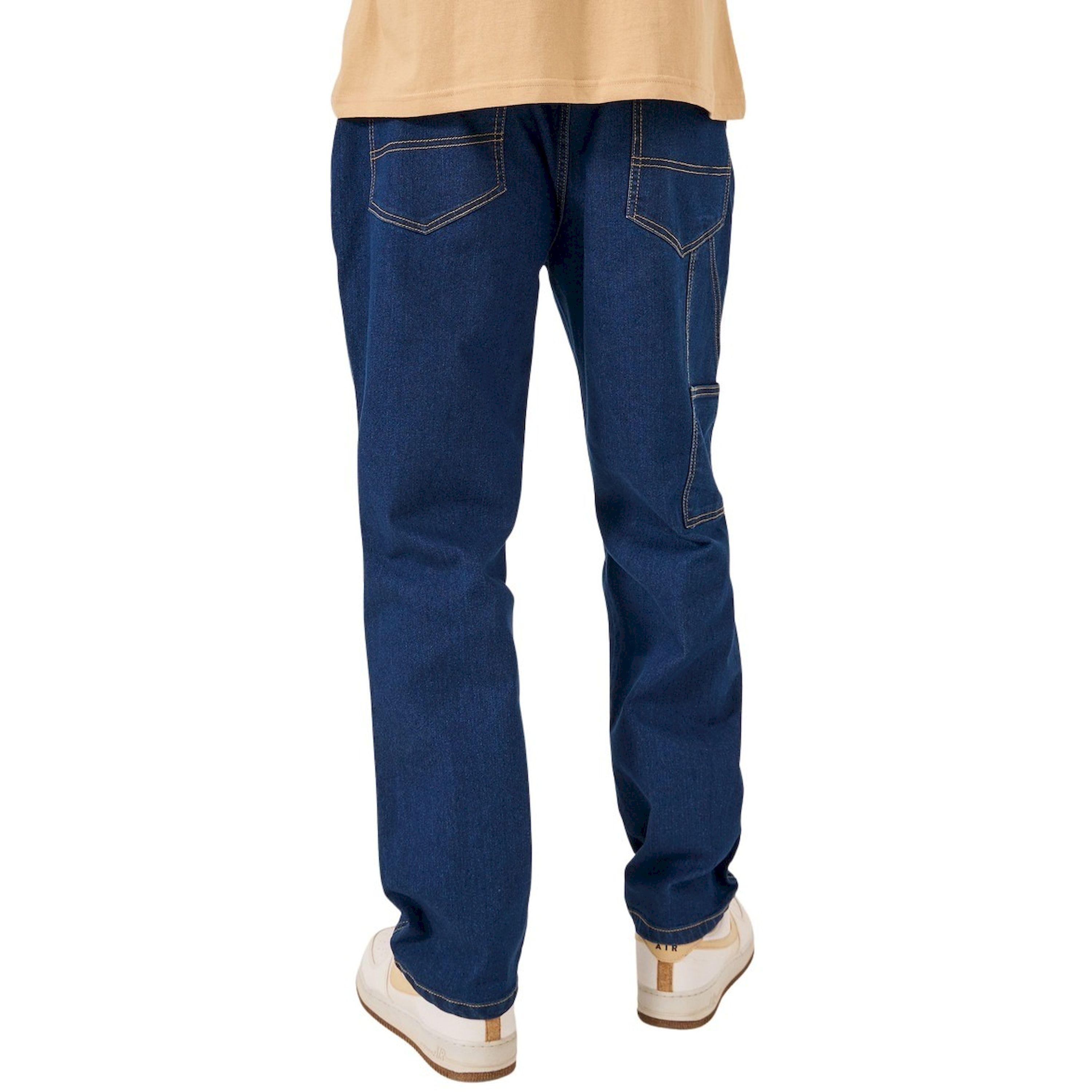 ستايلي - بنطال جينز بخصر متوسط الارتفاع وقصّة مريحة مع تفاصيل خياطة متباينة-men-clothing-bottoms-jeans-image-5