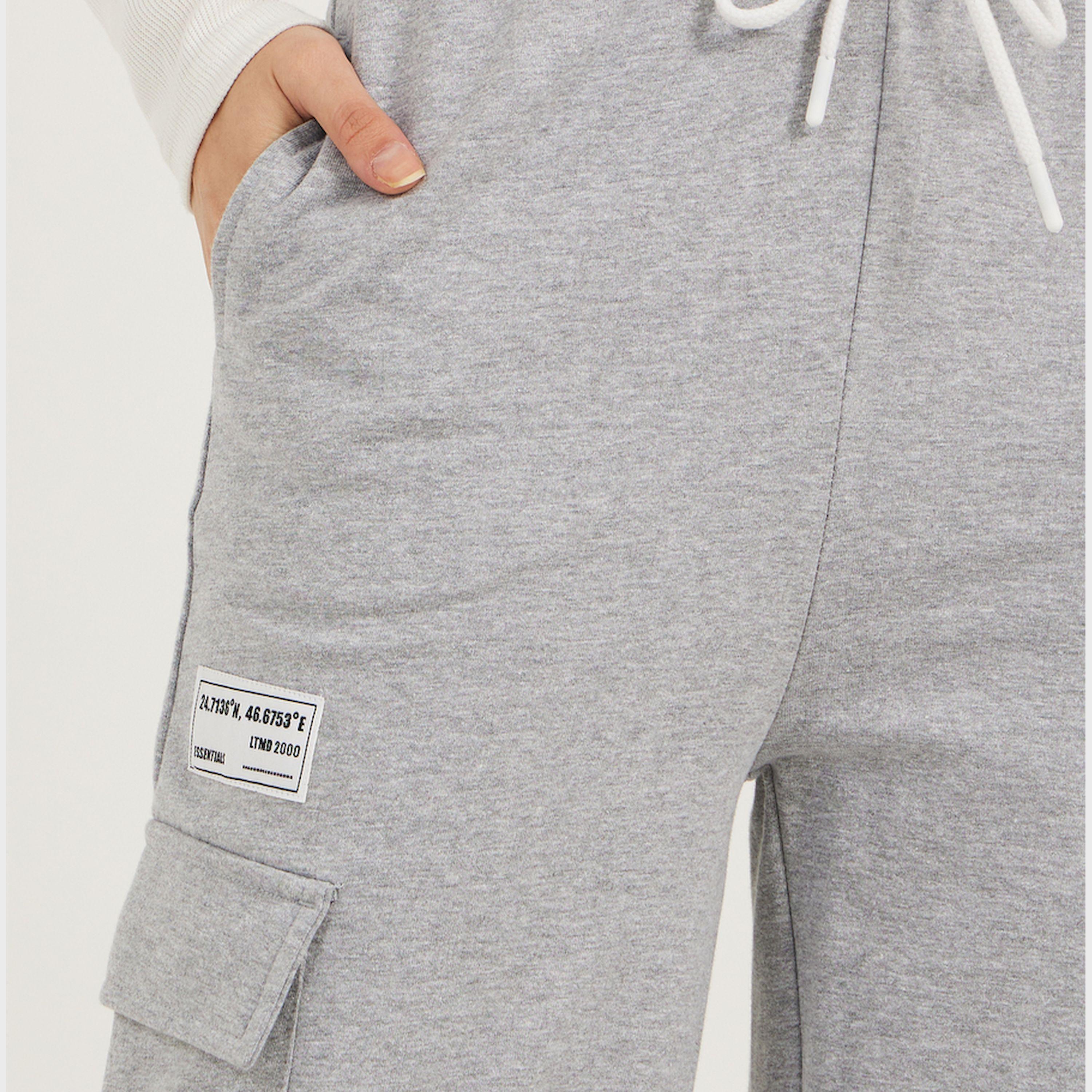 Styli Contrast Waistband Cargo Joggers With Drawstring-women-clothing-bottoms-joggers-image-3