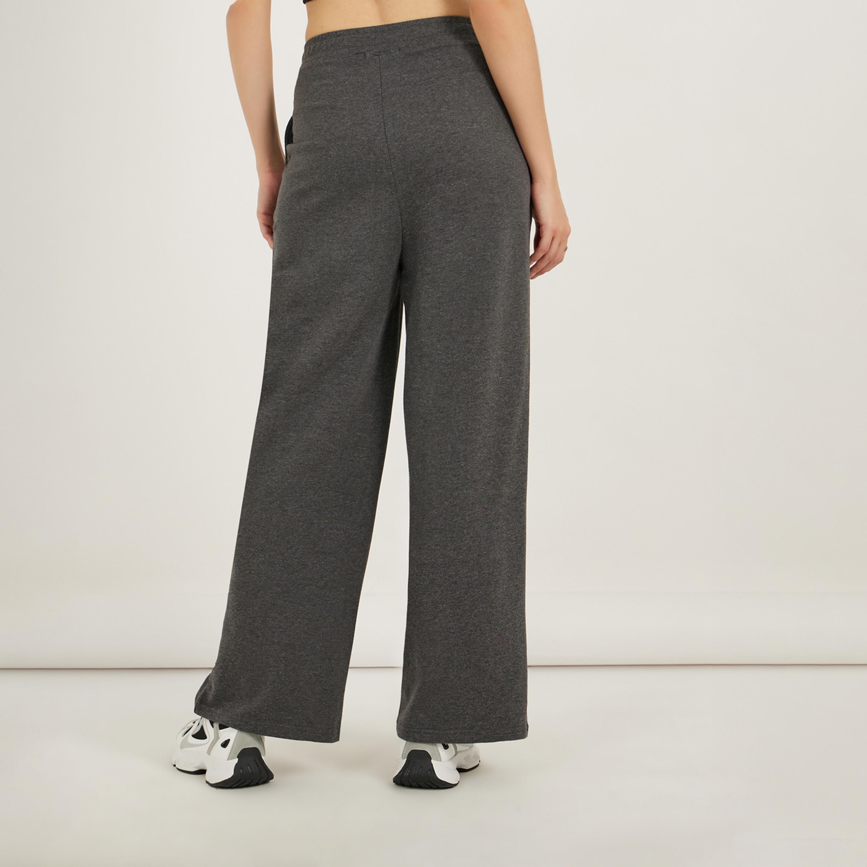 ستايلي - بنطلون رياضي بخصر متقاطع وتفاصيل كسرة-women-clothing-bottoms-joggers-image-4