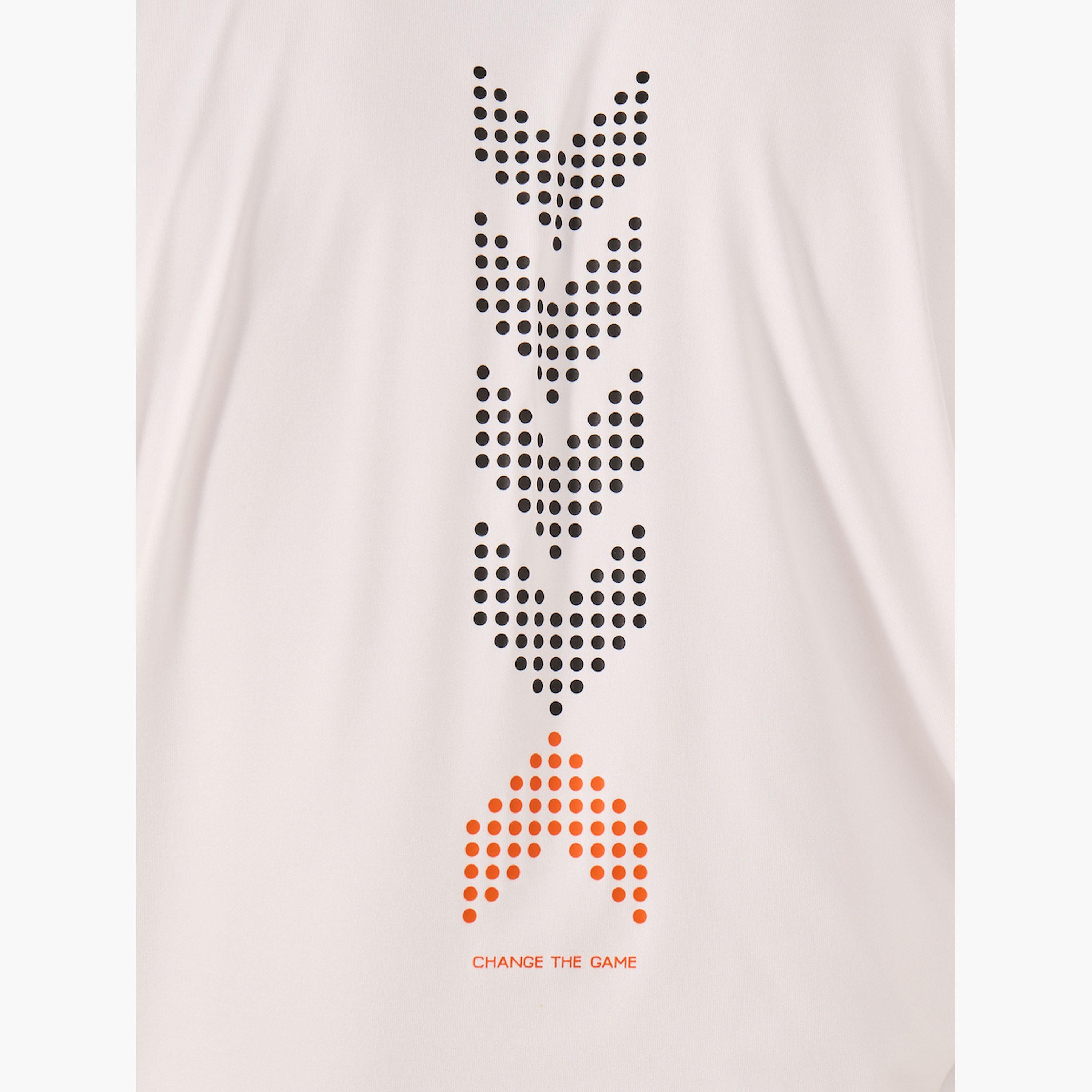 Styli Graphic Print Mesh Insert Raglan Sleeves Slim Fit T-Shirt-men-clothing-sportswearandactivewear-tshirtsandpolos-image-3