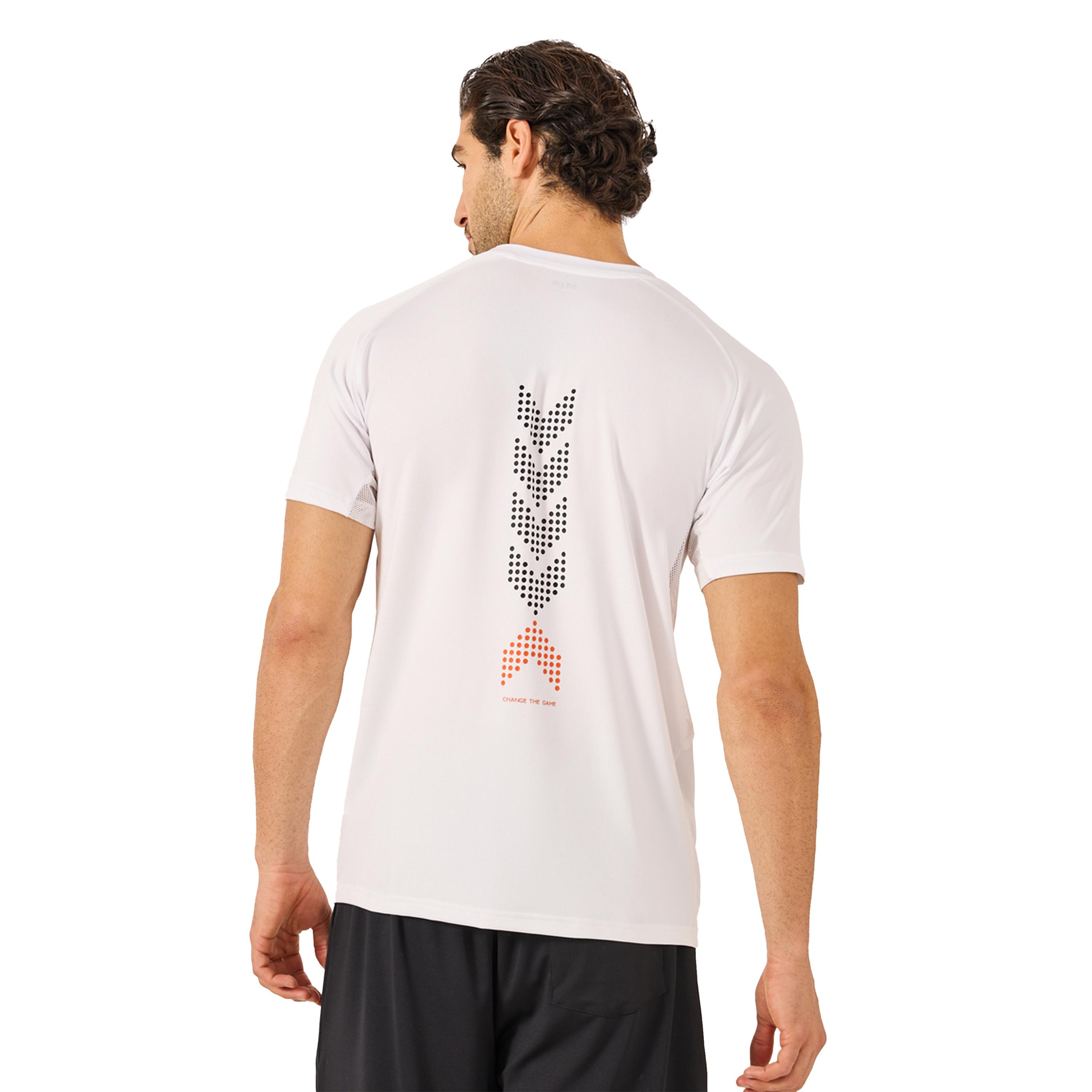 Styli Graphic Print Mesh Insert Raglan Sleeves Slim Fit T-Shirt-men-clothing-sportswearandactivewear-tshirtsandpolos-image-5