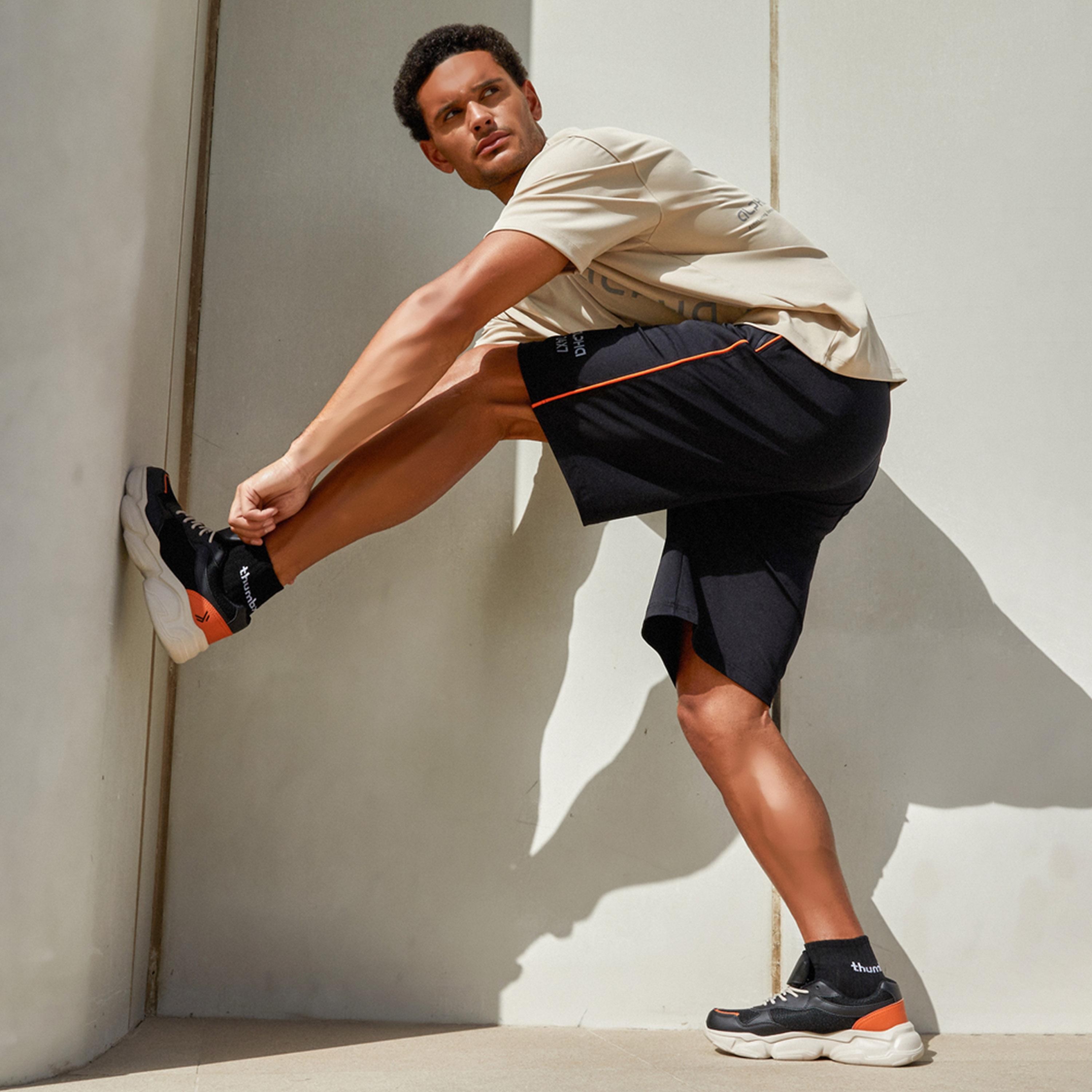 Styli Graphic Printed Oversized Dual Layered Shorts-men-clothing-sportswearandactivewear-bottoms-image-6
