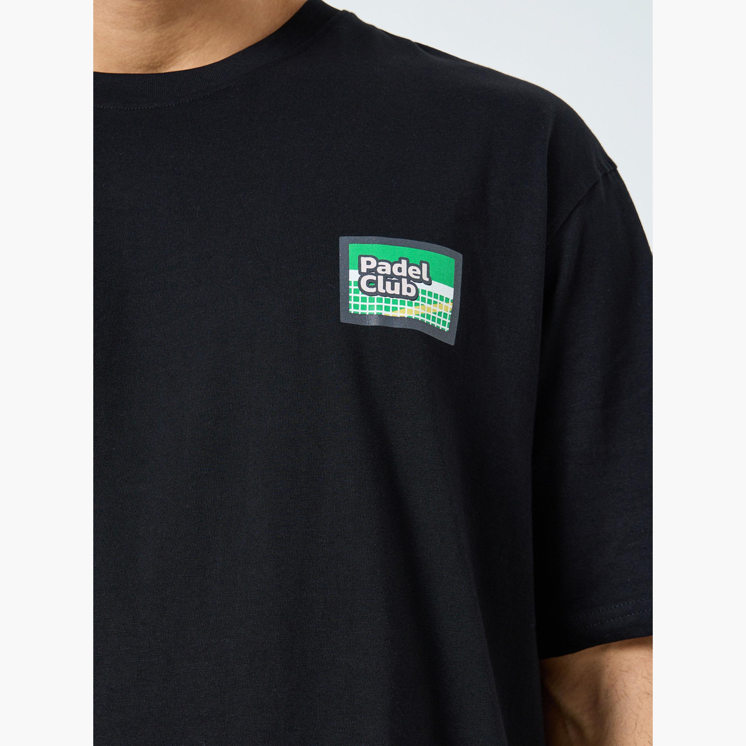 Styli Men Black Graphic Oversized T-Shirt-men-clothing-tshirtsandpolos-tshirts-image-4