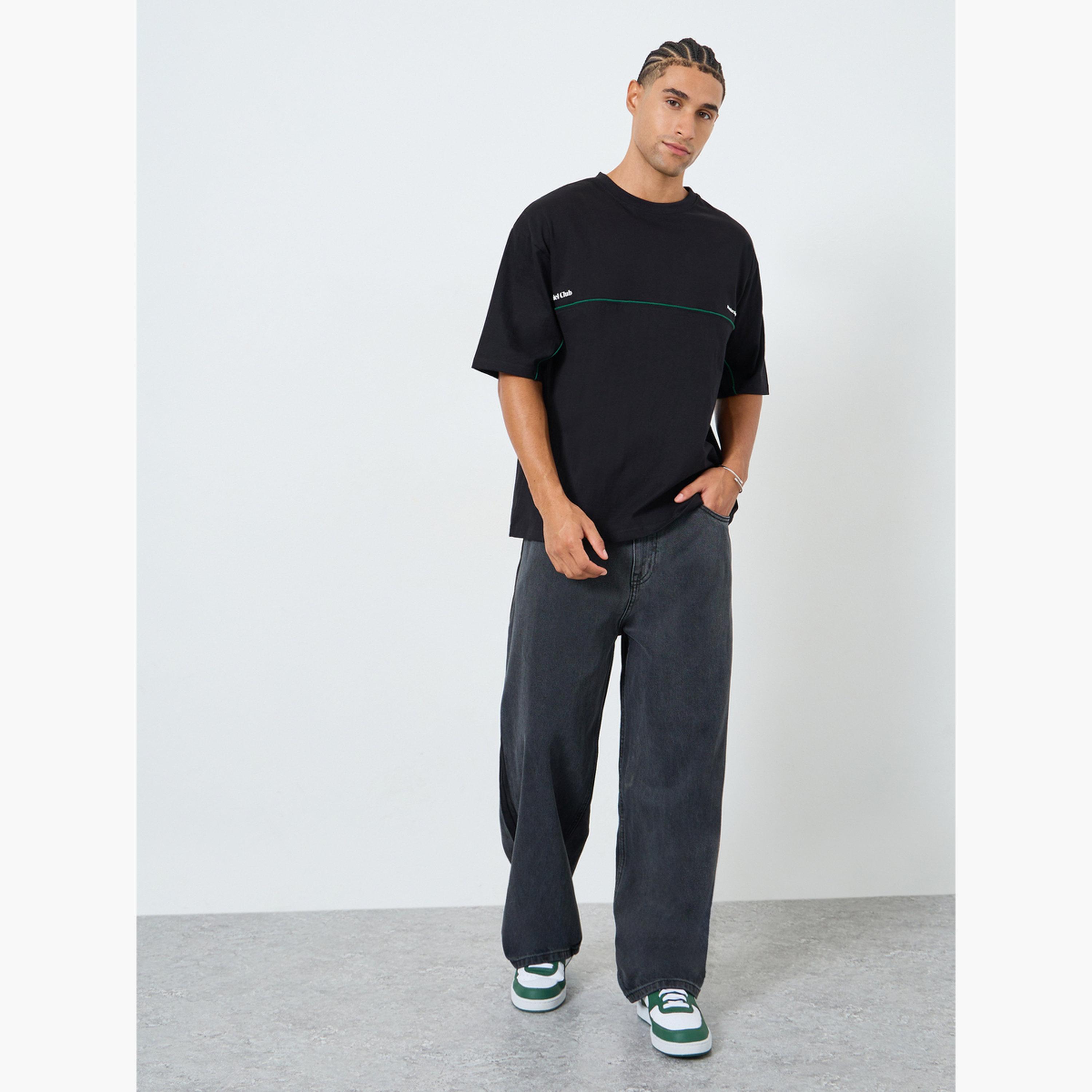Styli Men Graphic Print Cotton Oversized T-Shirt-men-clothing-tshirtsandpolos-tshirts-image-2