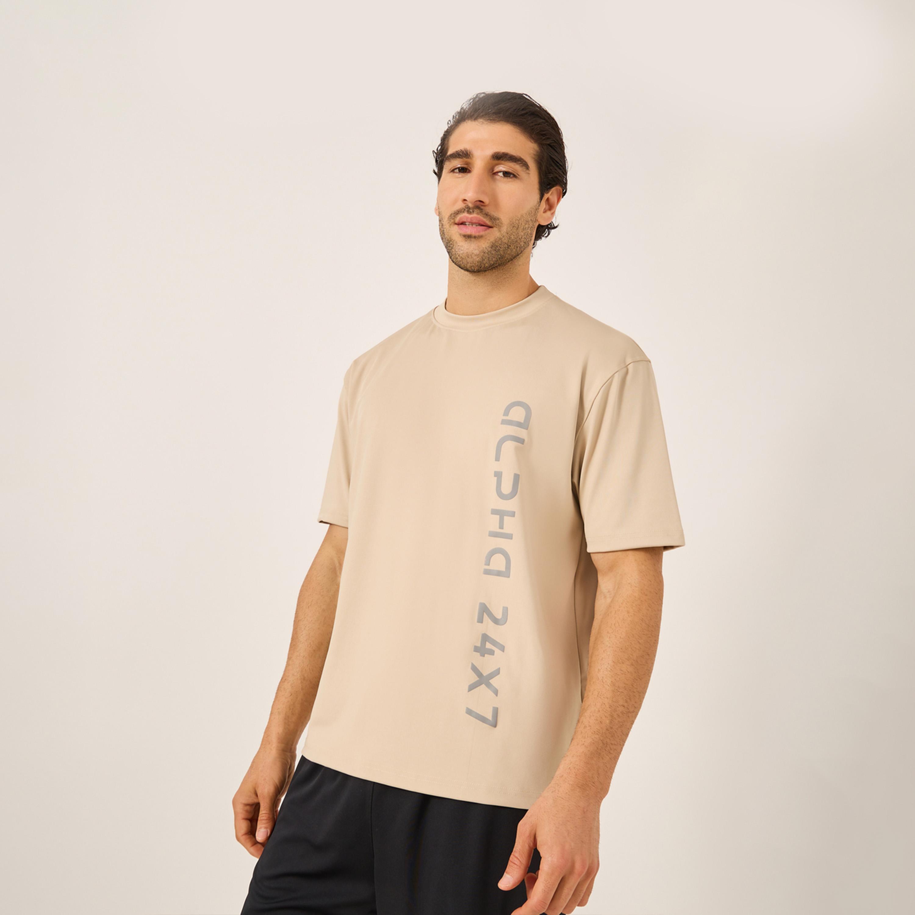 Styli Graphic Print Oversized Scuba T-Shirt-men-clothing-sportswearandactivewear-tshirtsandpolos-image-1