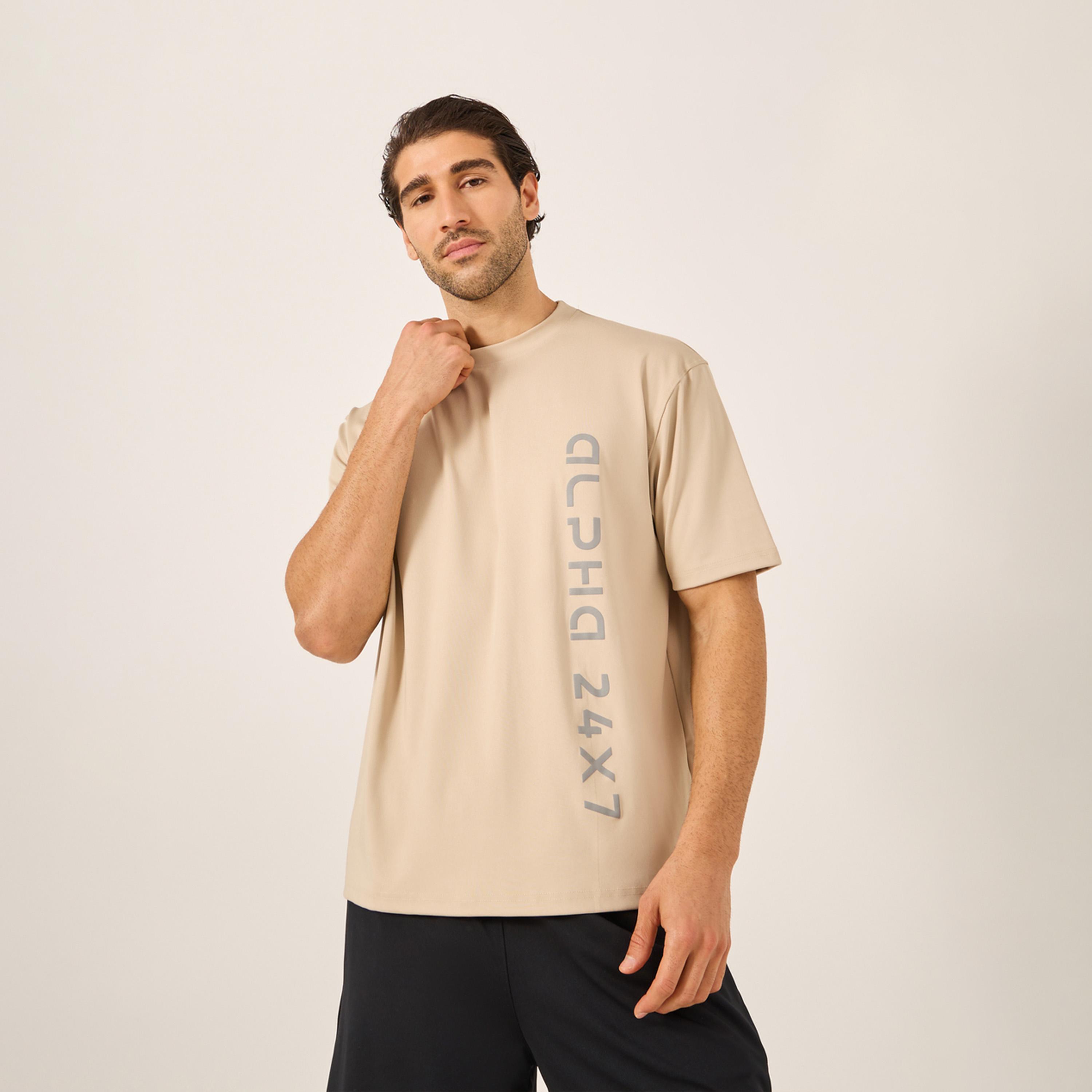 Styli Graphic Print Oversized Scuba T-Shirt-men-clothing-sportswearandactivewear-tshirtsandpolos-image-3