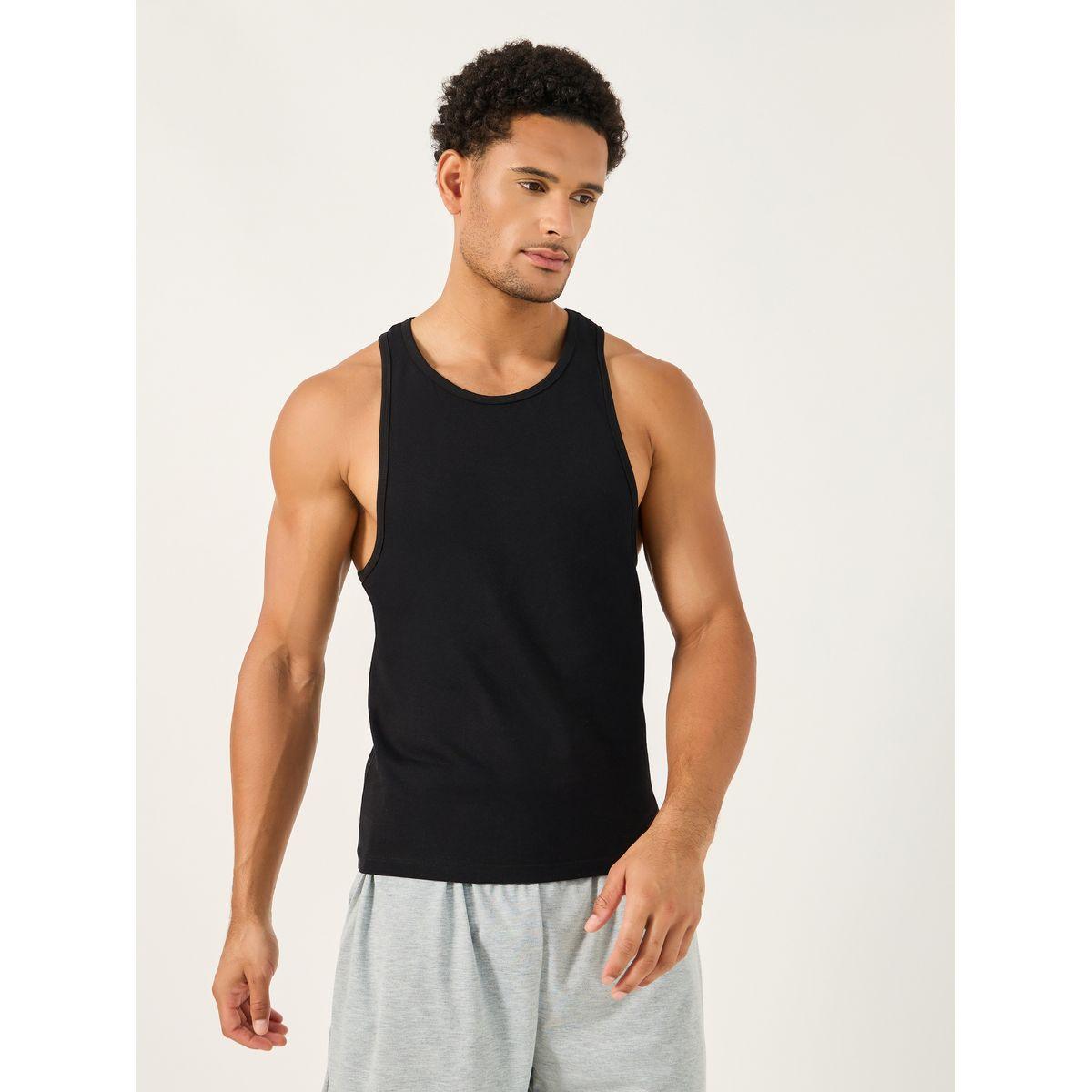 Styli Pack of 2 - Racerback Cotton Stretch Scoop Neck Vest-men-clothing-tshirtsandpolos-tshirts-image-6