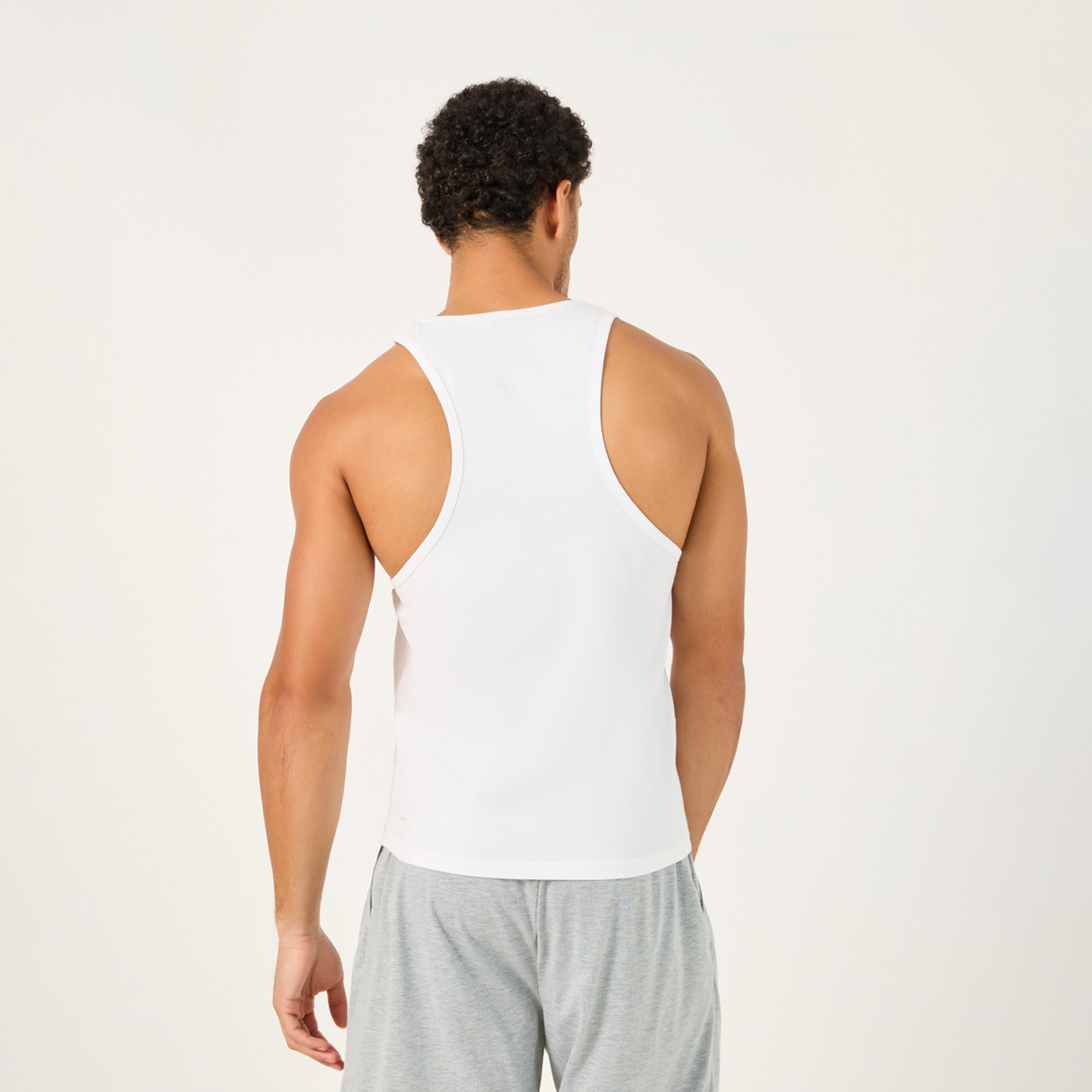 ستايلي - أنوايند طقم قطعتين - سترة من القطن المرن بفتحة رقبة دائرية-men-clothing-tshirtsandpolos-tshirts-image-6