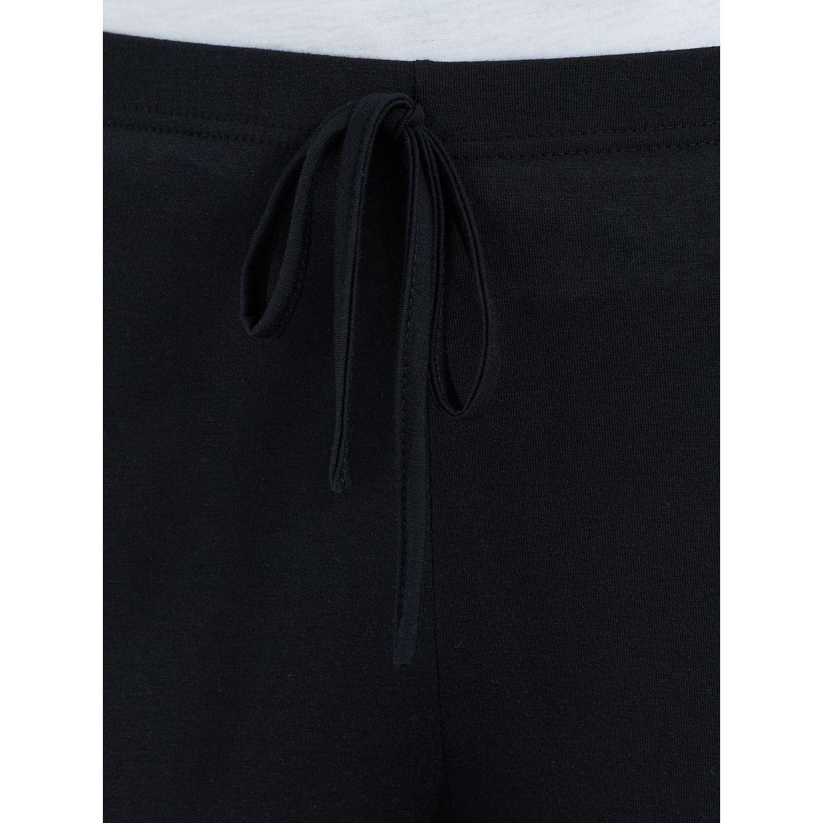 Styli Solid High Rise Leggings with Drawstring-women-clothing-bottoms-leggings-image-3