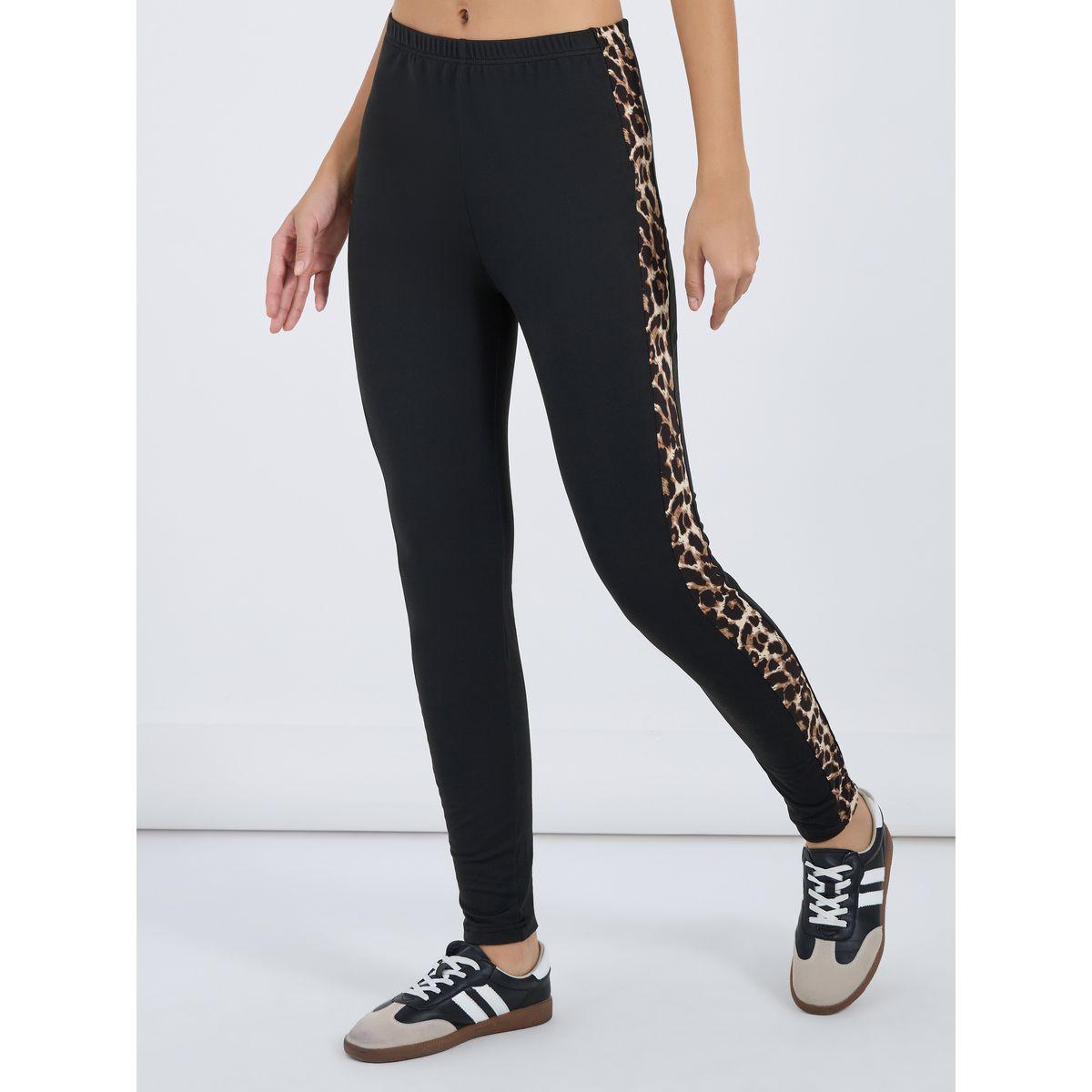 ليقنز بتفاصيل شريط جانبي بطبعة حيوان-women-clothing-bottoms-leggings-image-2