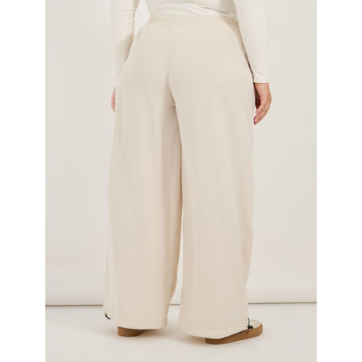 بنطال بمقاس كبير وخصر متوسط مع أربطة-women-clothing-bottoms-trousers-image-5