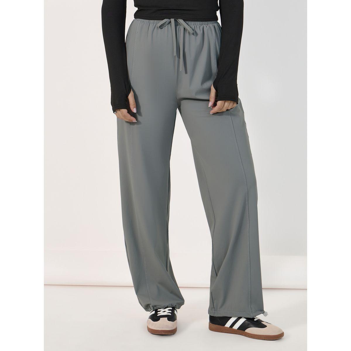 جوغر بقصة مريحة وخصر عالي مع أربطة-women-clothing-bottoms-joggers-image-2