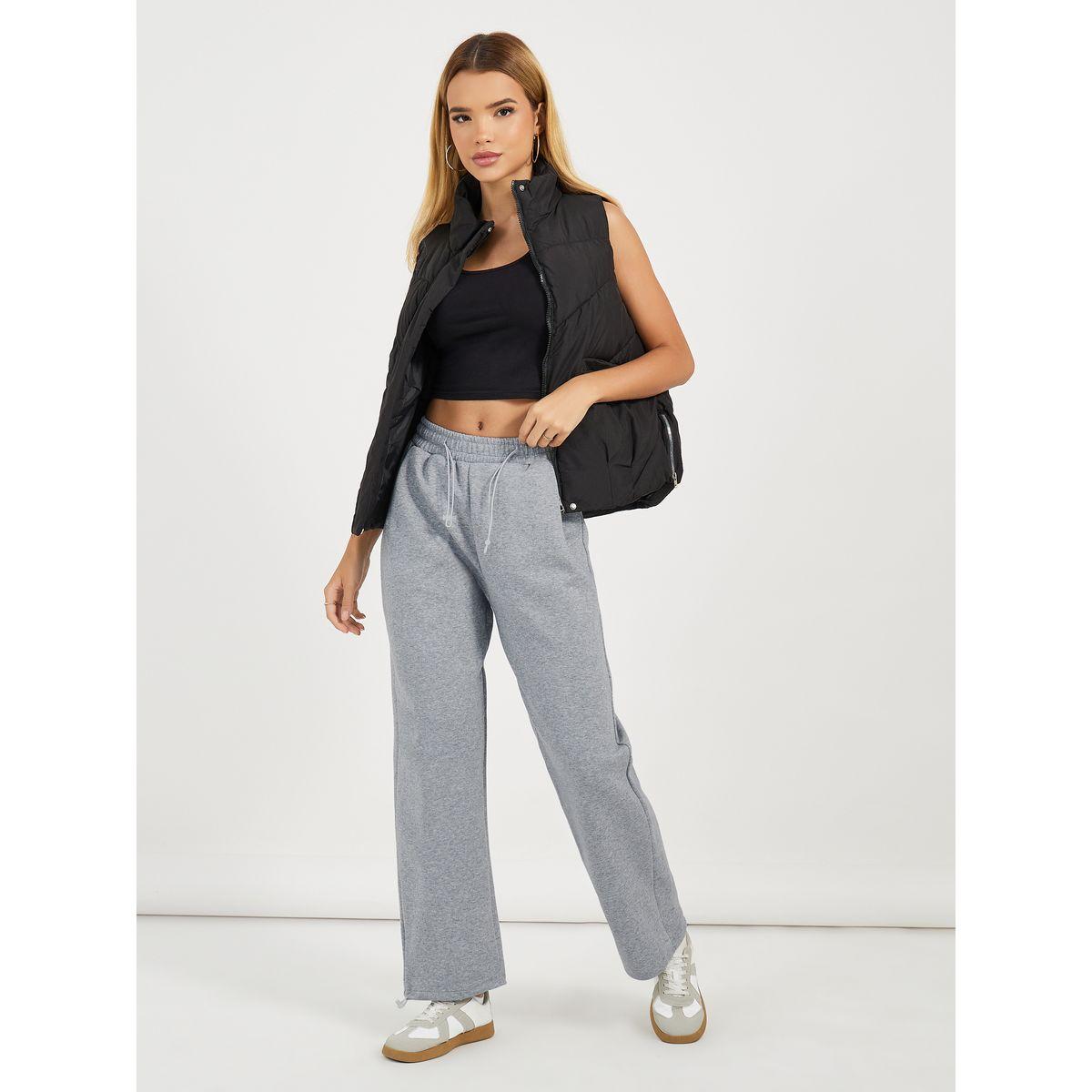 جوغر بقصة مريحة وأربطة غلق-women-clothing-bottoms-joggers-image-4