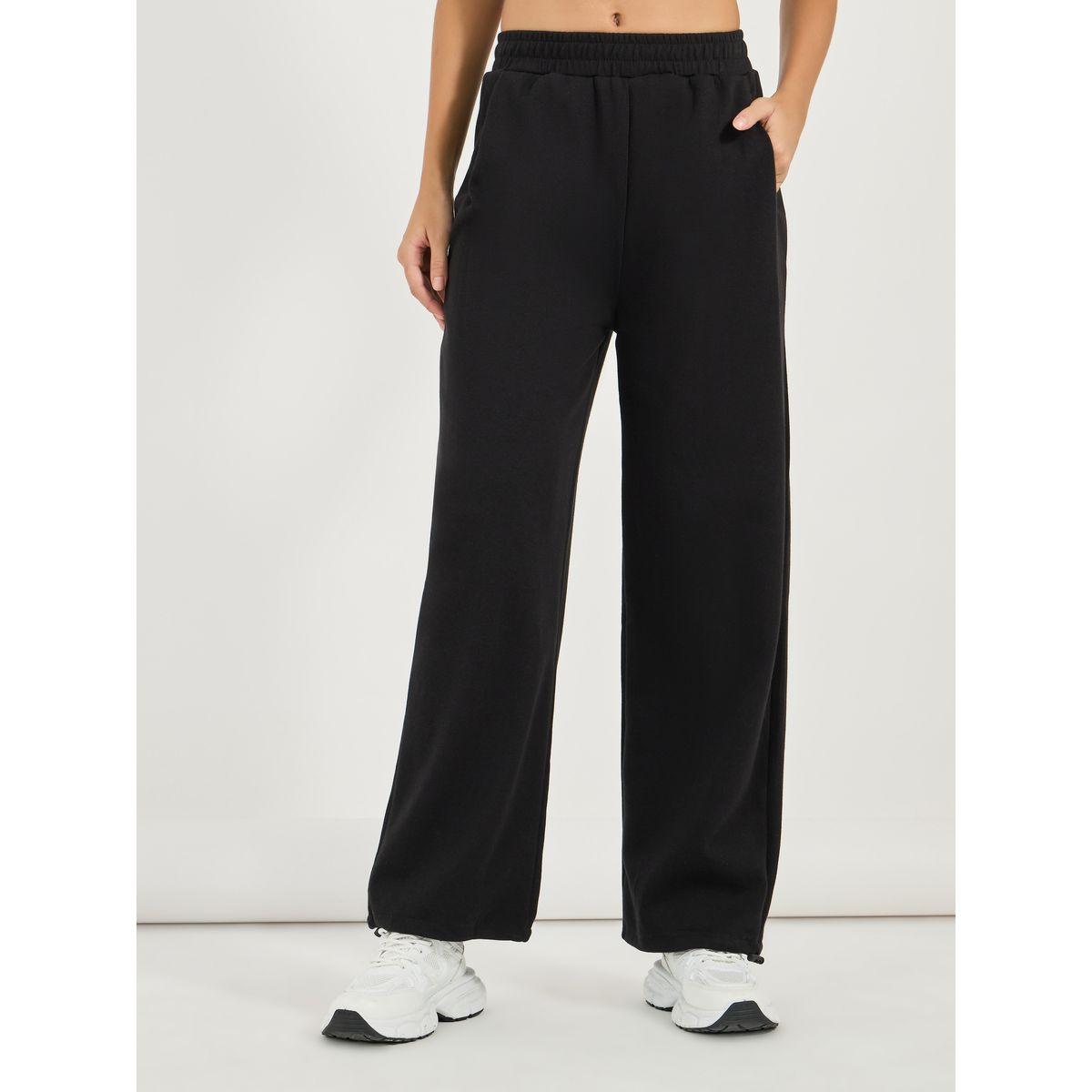 Styli Toggle Cuffed Detail Relaxed Fit Joggers-women-clothing-bottoms-joggers-image-2