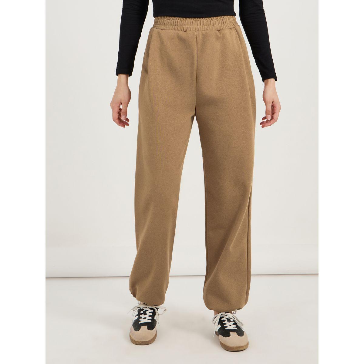 Styli Toggle Cuffed Detail Relaxed Fit Joggers-women-clothing-bottoms-joggers-image-2