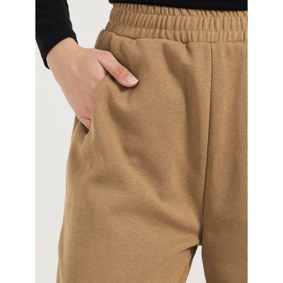 Styli Toggle Cuffed Detail Relaxed Fit Joggers-women-clothing-bottoms-joggers-image-3