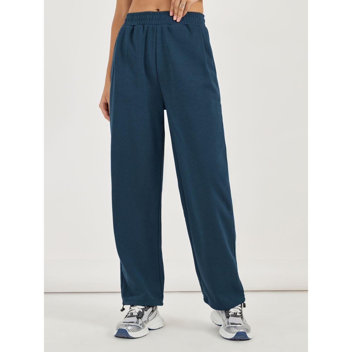 Styli Toggle Cuffed Detail Relaxed Fit Joggers-women-clothing-bottoms-joggers-image-2
