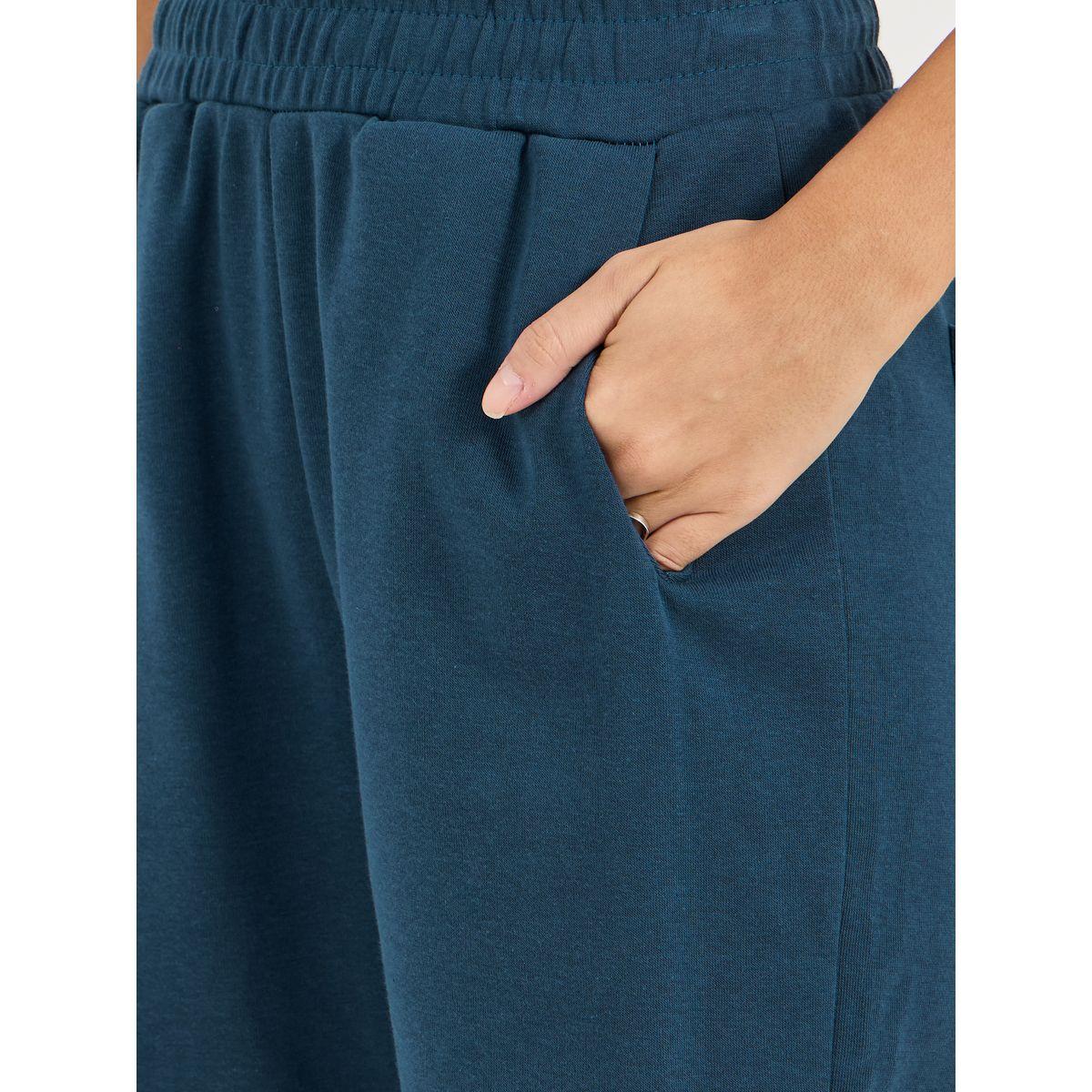 Styli Toggle Cuffed Detail Relaxed Fit Joggers-women-clothing-bottoms-joggers-image-3