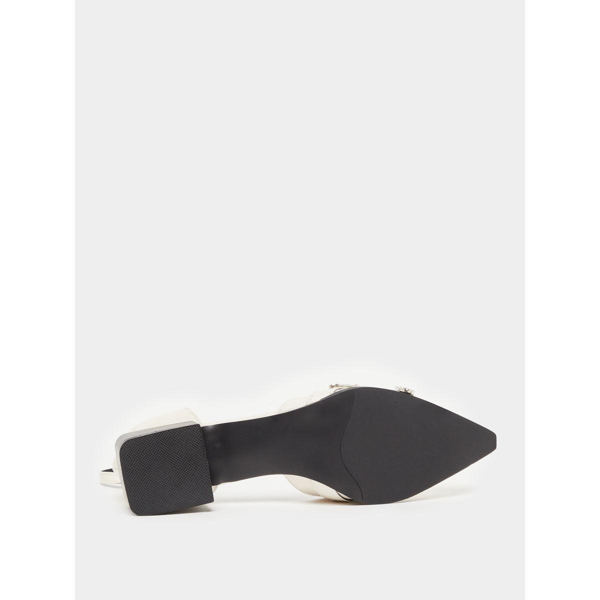 Styli Ankle Strap Buckle Accent Pointed Toe Formal Shoes-women-shoes-heels-image-7