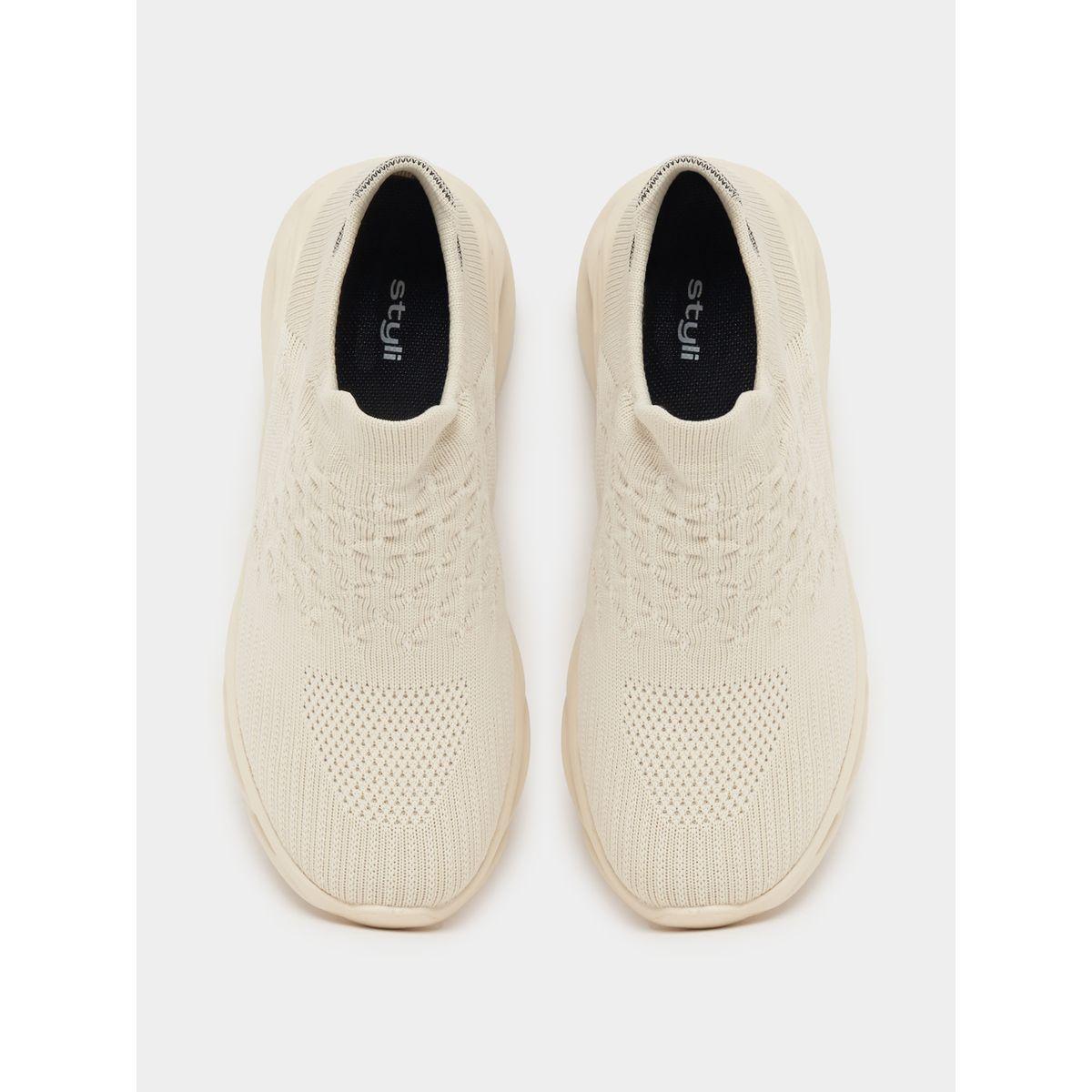 Styli Textured Cloud Sole Sneakers-women-shoes-sneakers-image-5