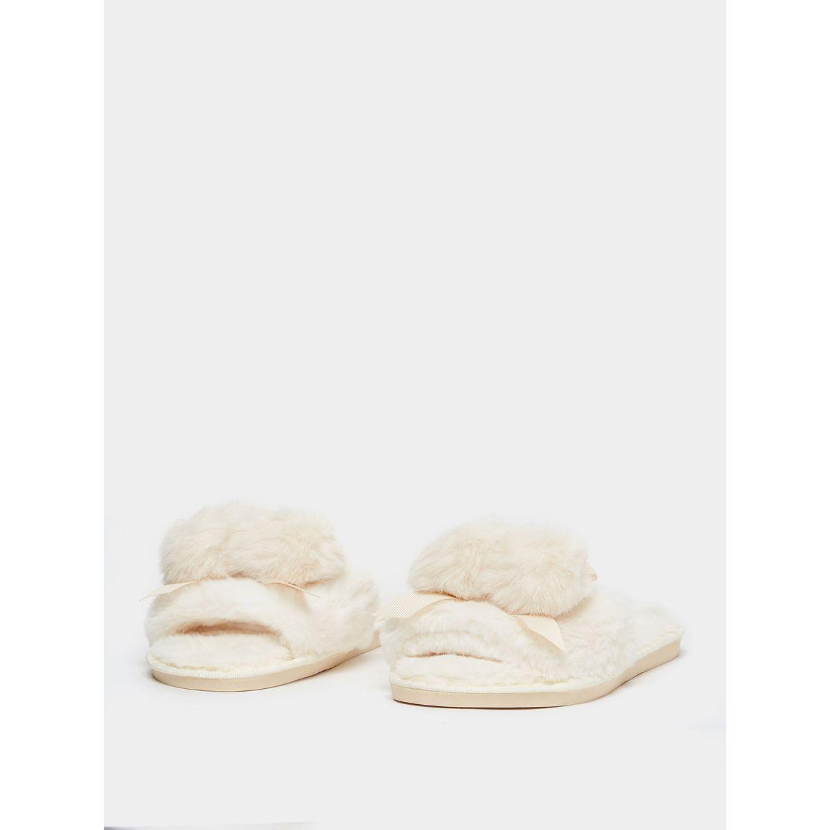 Styli Plush Design Bedroom Slippers-women-shoes-bedroomslippers-image-3
