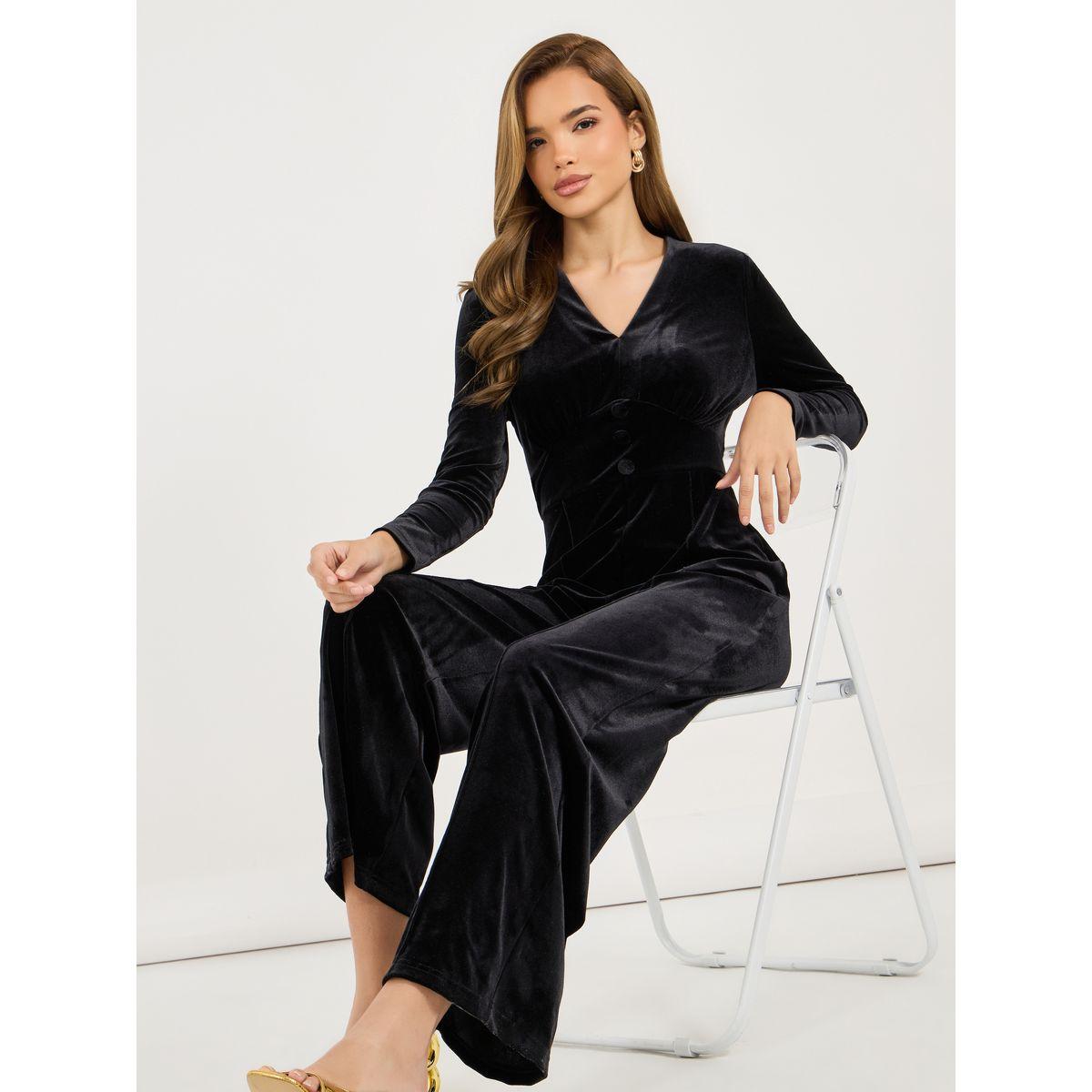جمبسوت بأرجل واسعة وخصر كورسيه-women-clothing-jumpsuits-image-1