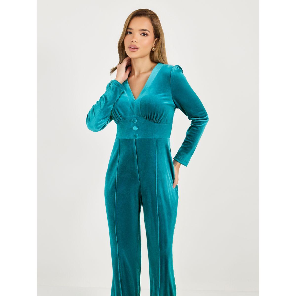 جمبسوت بأرجل واسعة وخصر بنمط كورسيه-women-clothing-jumpsuits-image-2