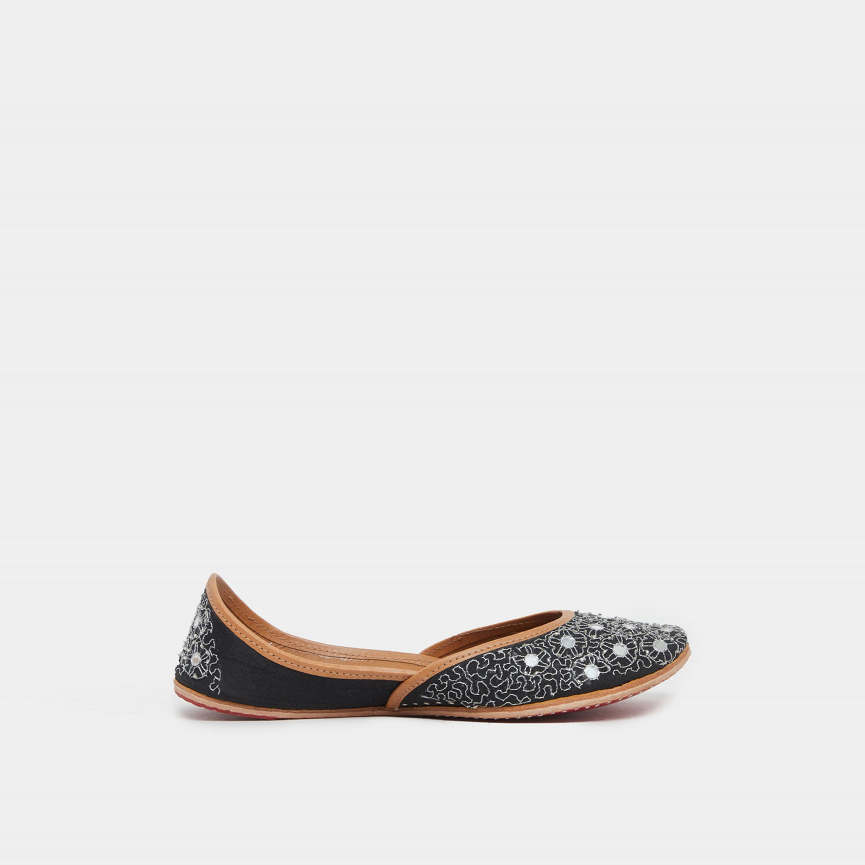 Styli Ethnic Embellished Flat Shoes-women-shoes-ballerinas-image-2