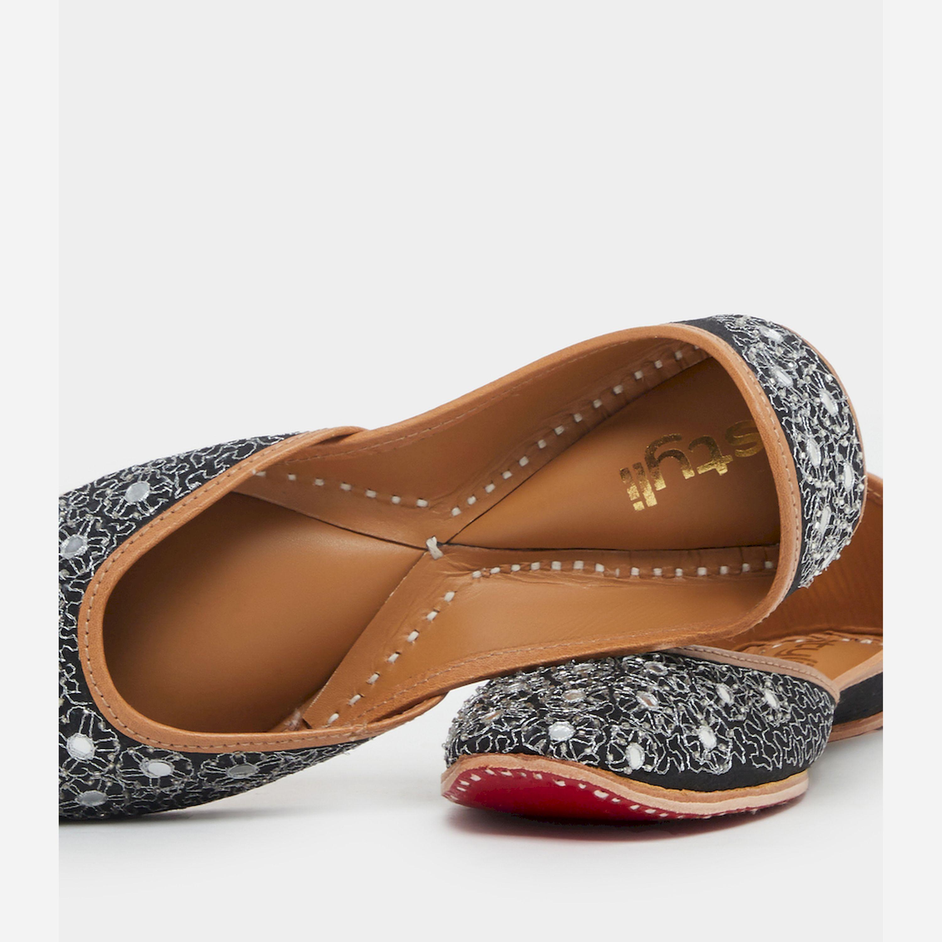 Styli Ethnic Embellished Flat Shoes-women-shoes-ballerinas-image-4