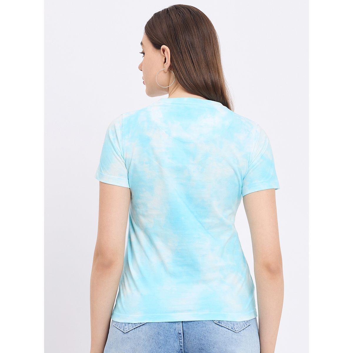 Duke X Styli  Regular Fit Tie-Dye Print T-Shirt-women-clothing-tshirts-image-2