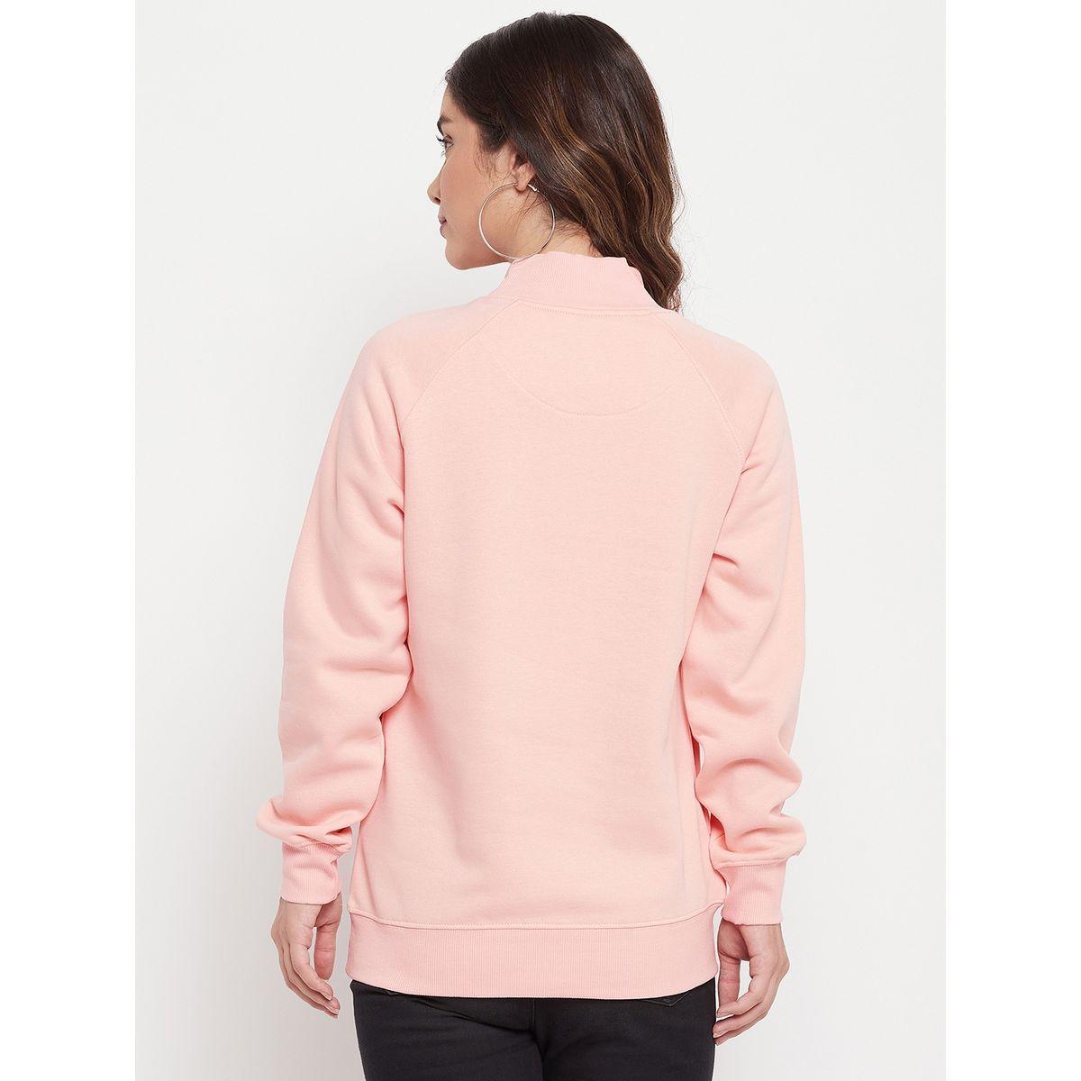 سويت شيرت بطبعة جرافيك وياقة عالية ديوك × ستايلي-women-winterwear-hoodiesandsweatshirts-sweatshirts-image-2