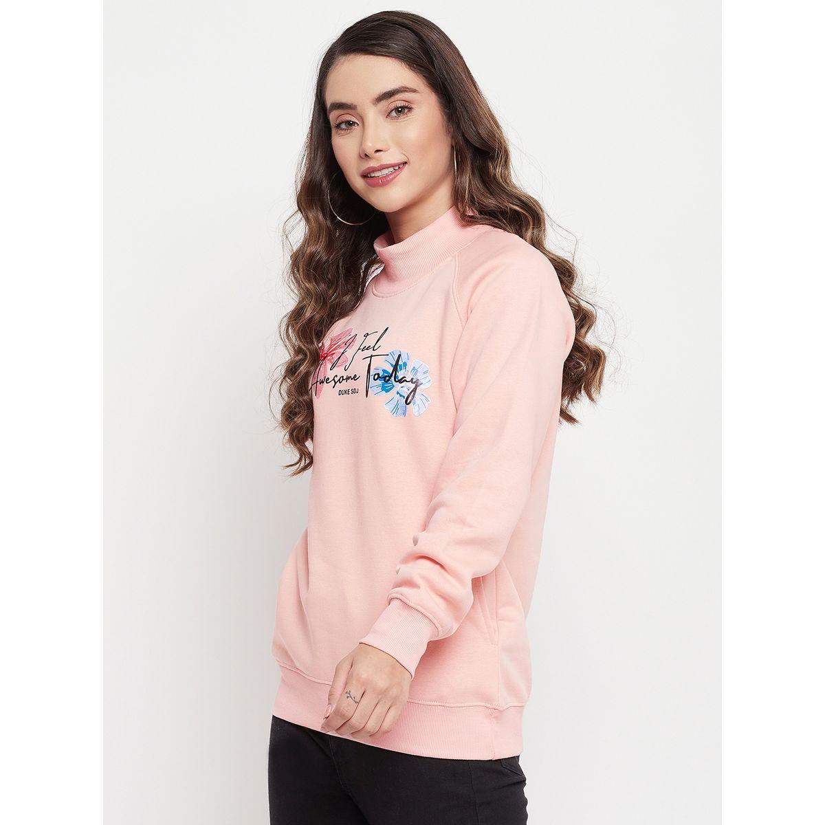 Duke X Styli  Front Graphic Print High Neck Sweatshirt-women-winterwear-hoodiesandsweatshirts-sweatshirts-image-3
