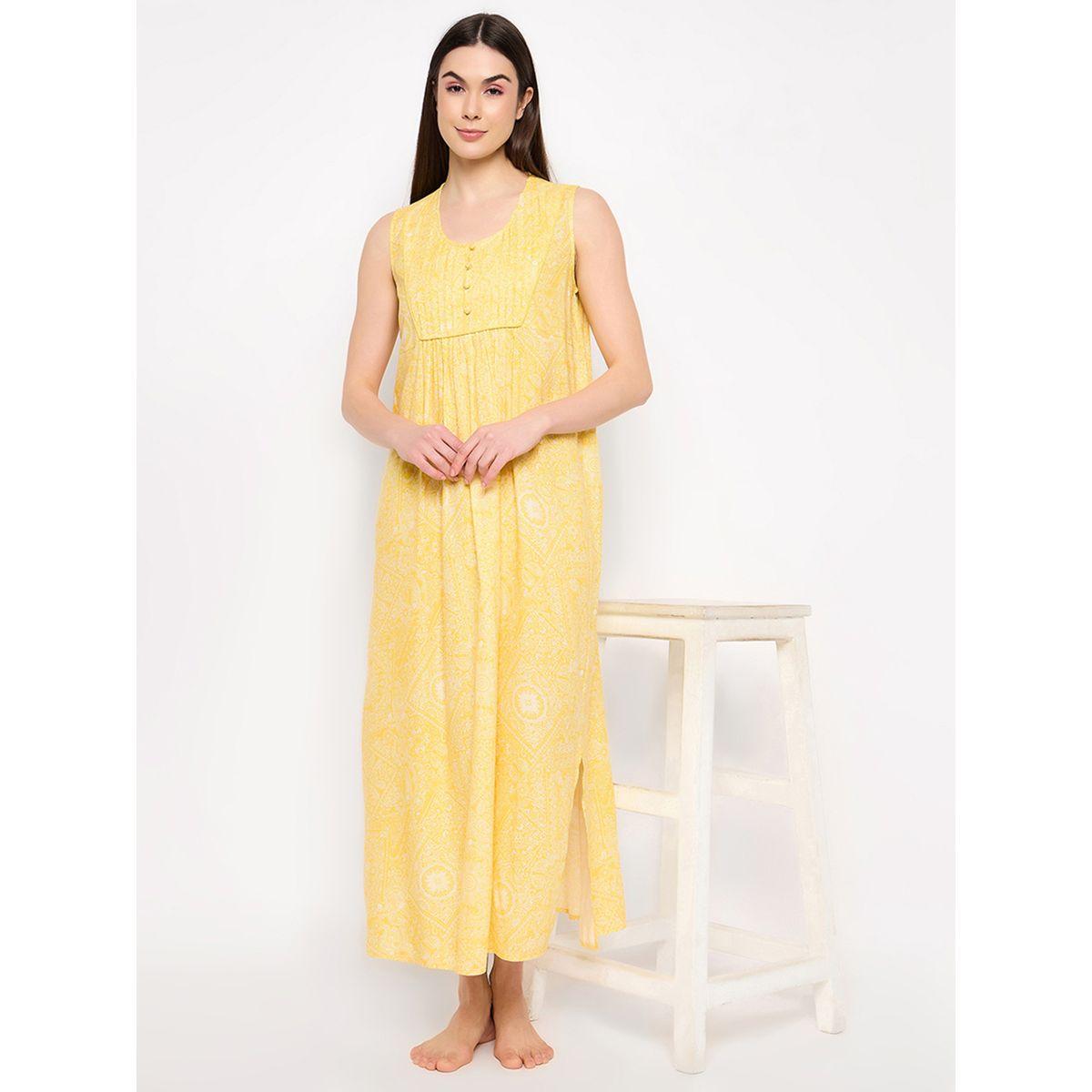 قميص نوم بلا أكمام بطبعة بيزلي-women-clothing-nightwear-nighties-image-1