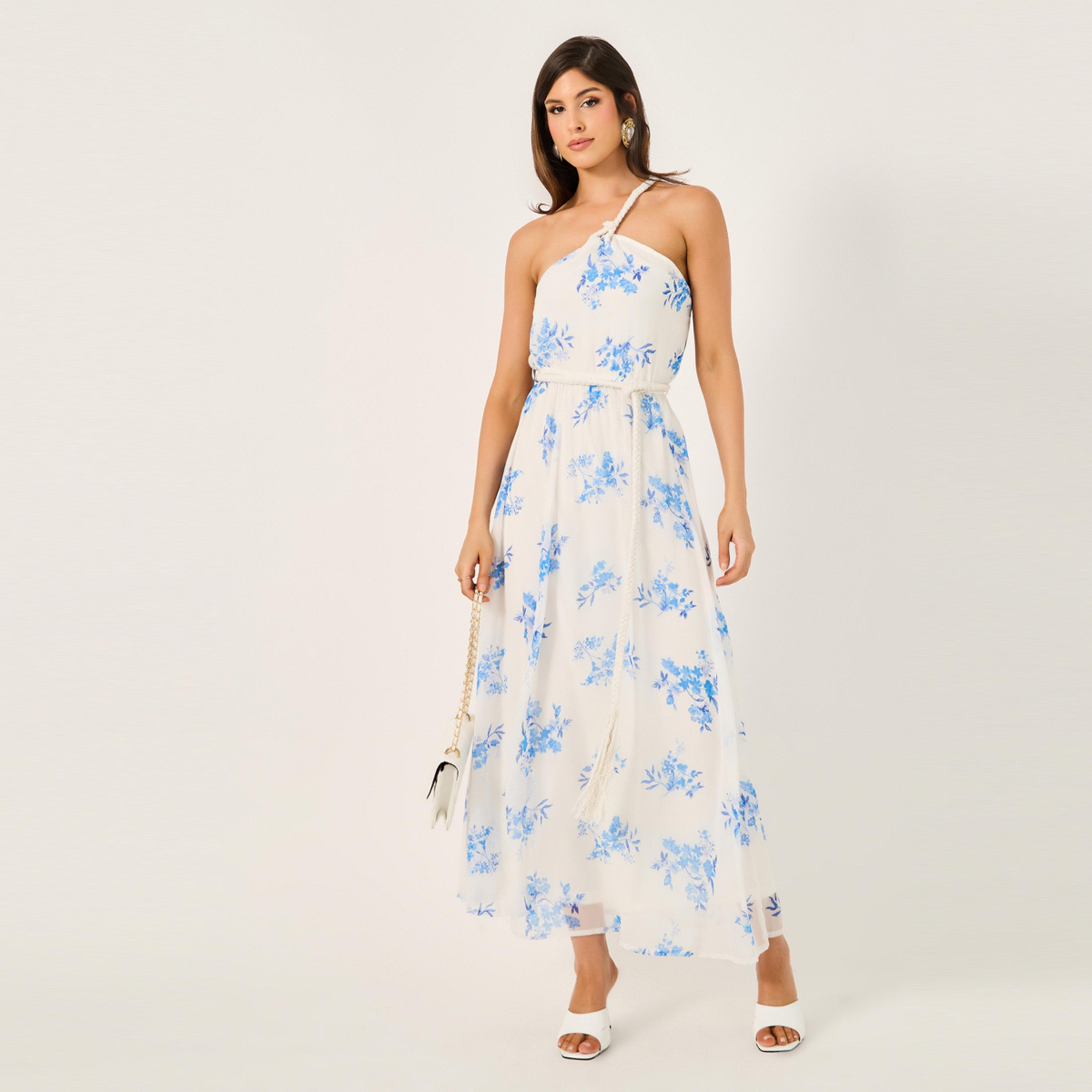 فيشود ستايلي - فستان ماكسي متعدد الطبقات بطبعة زهور-women-clothing-dresses-image-4