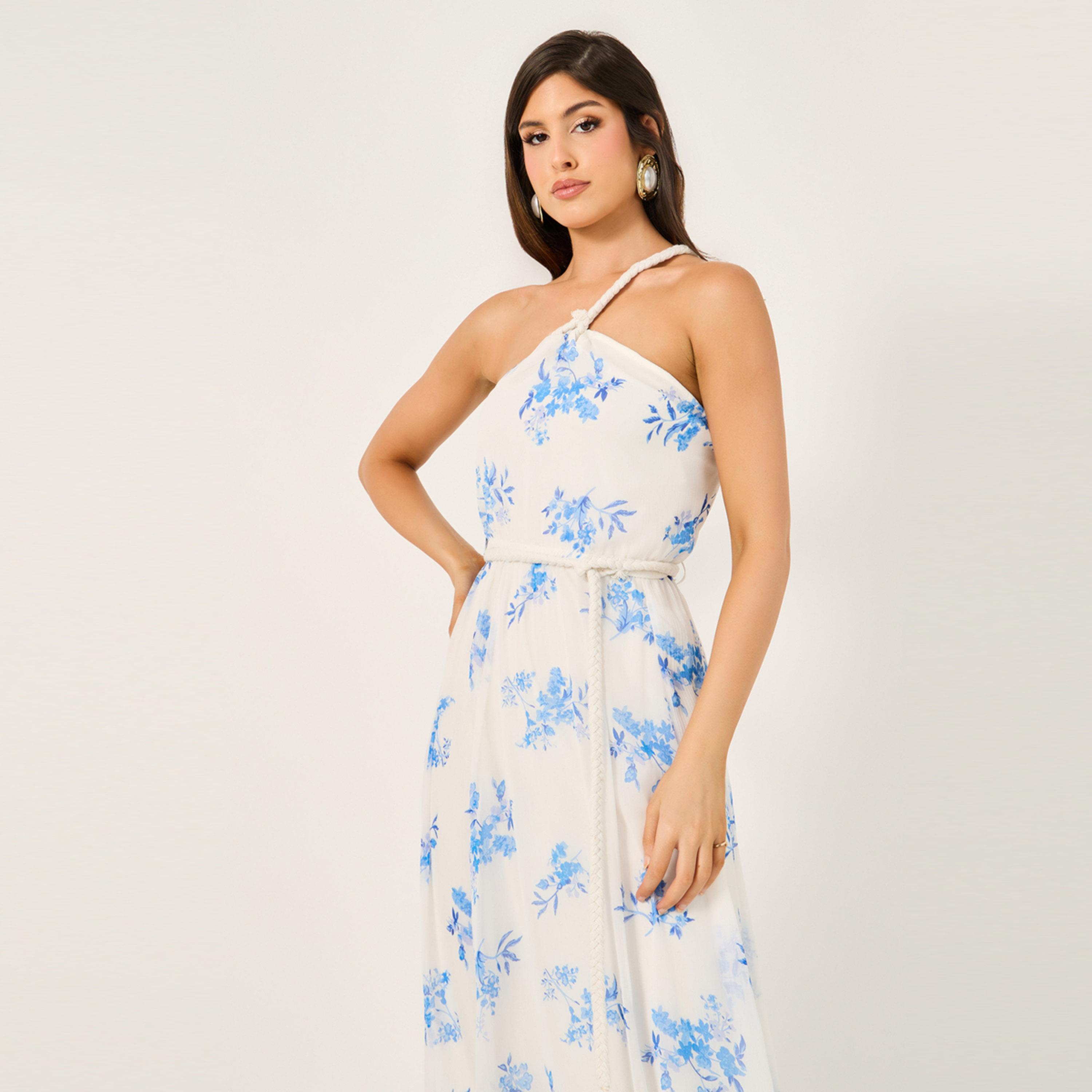 فيشود ستايلي - فستان ماكسي متعدد الطبقات بطبعة زهور-women-clothing-dresses-image-5